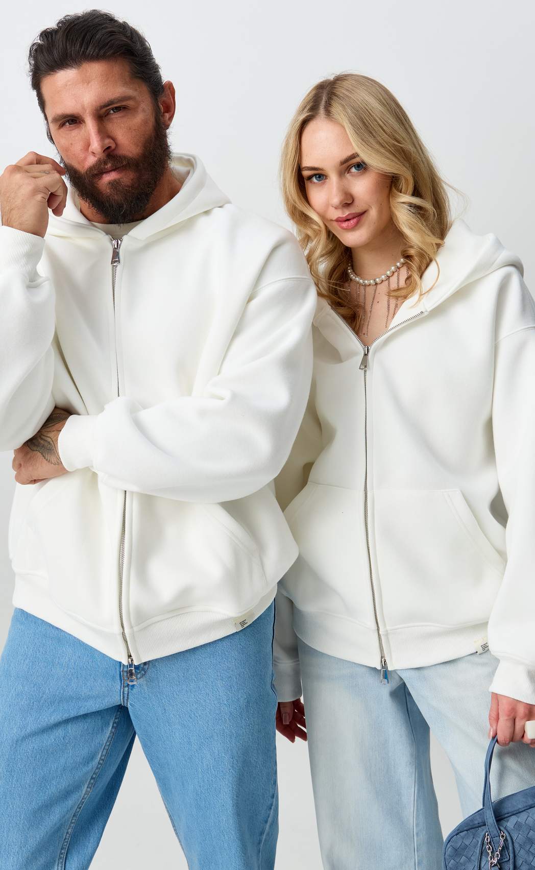 Толстовка P611-15-01 white