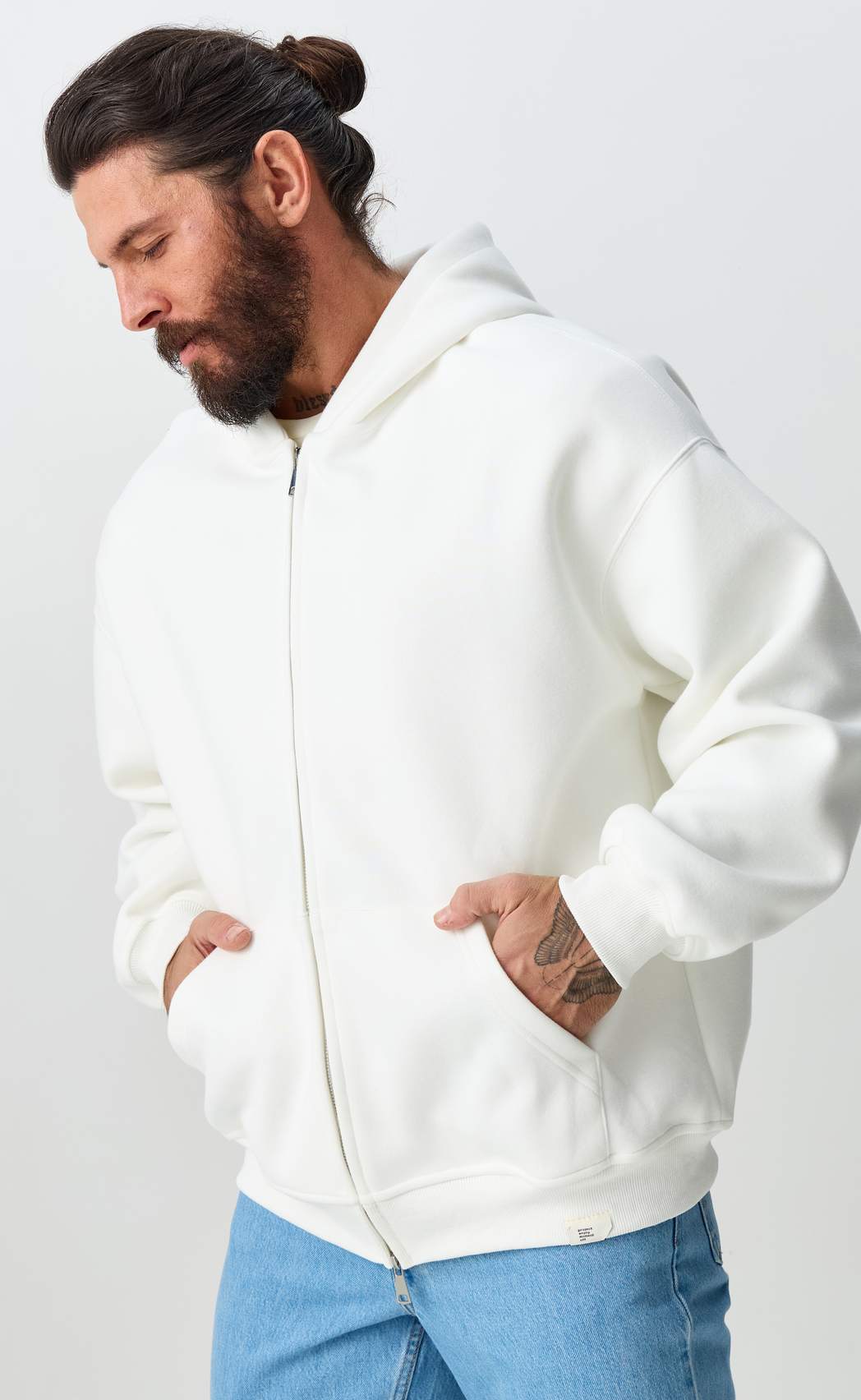 Толстовка P611-15-01 white