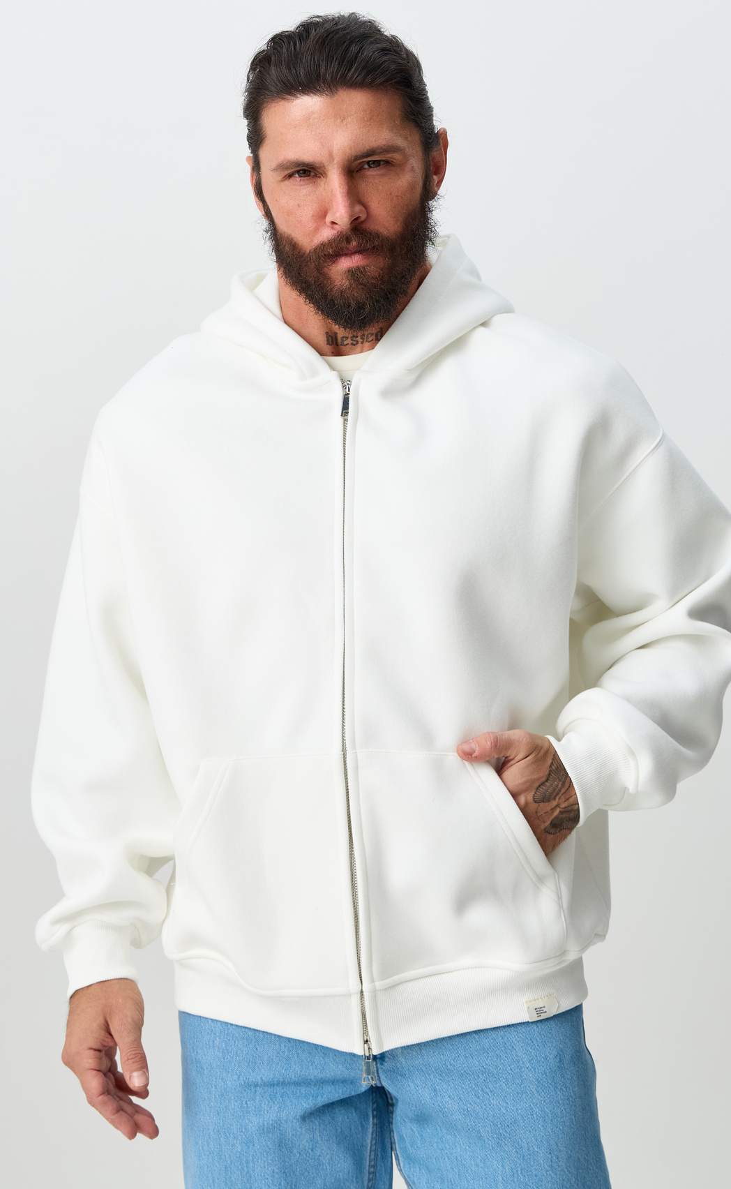 Толстовка P611-15-01 white