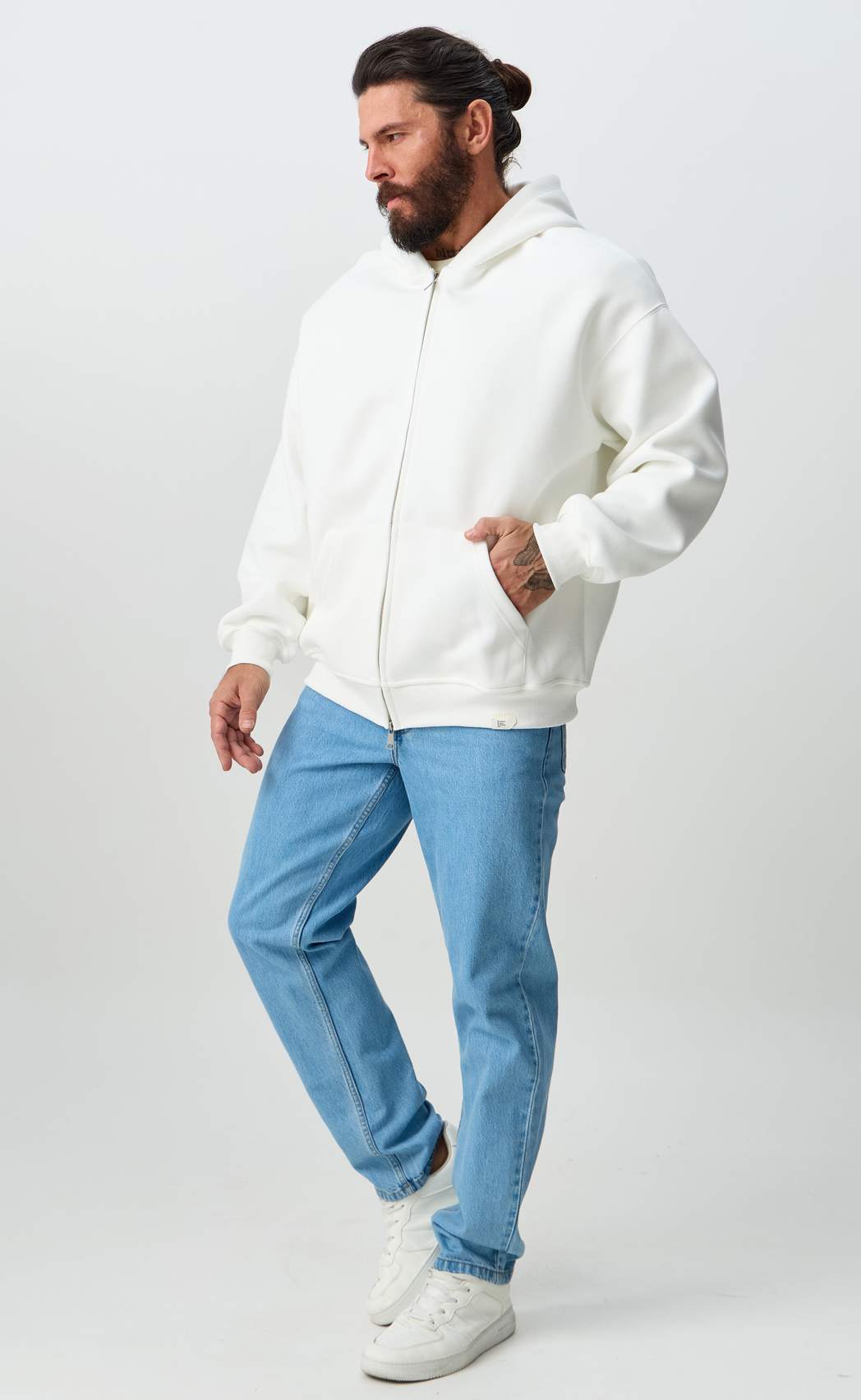 Толстовка P611-15-01 white