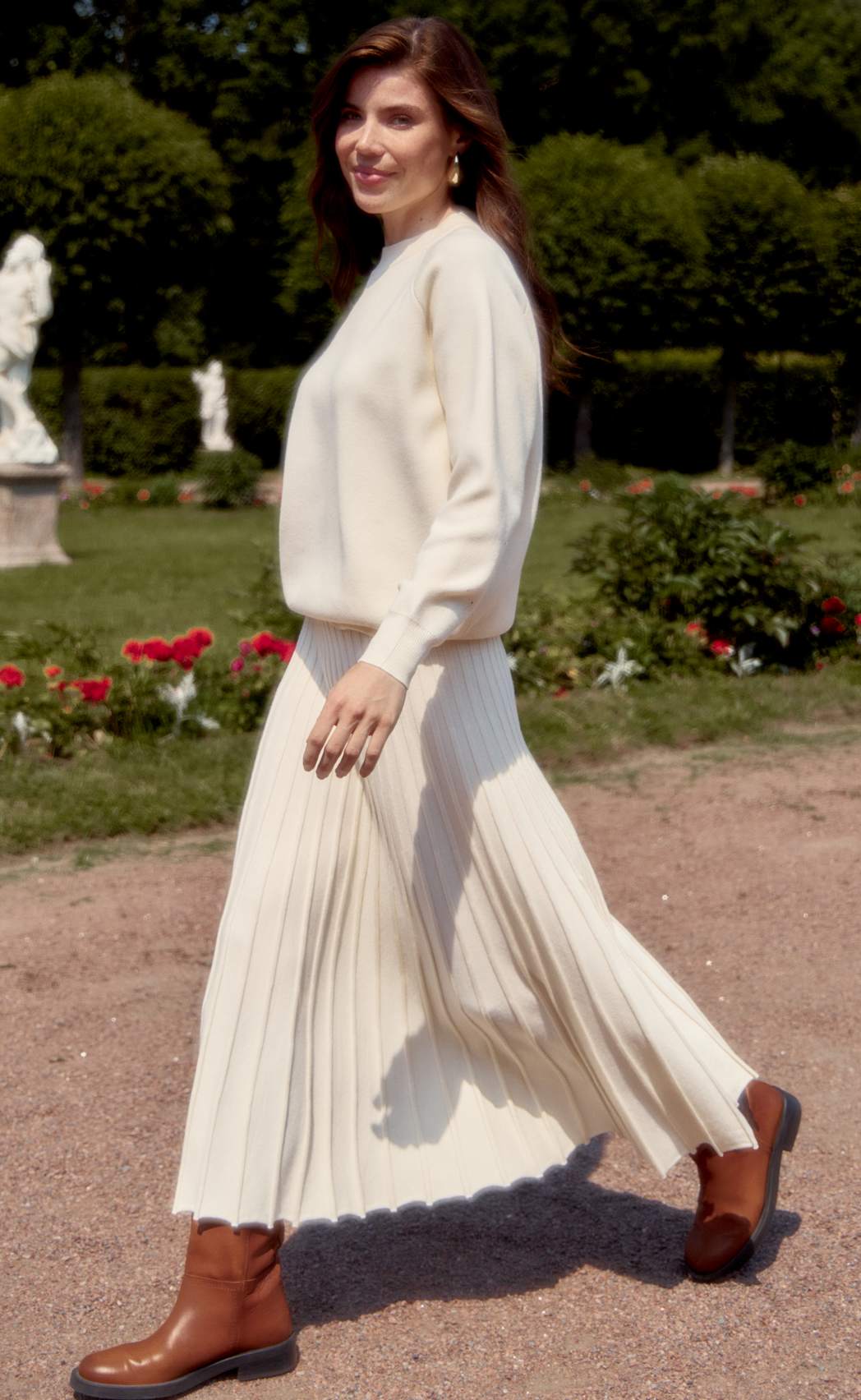 Юбка P522-0254 milk