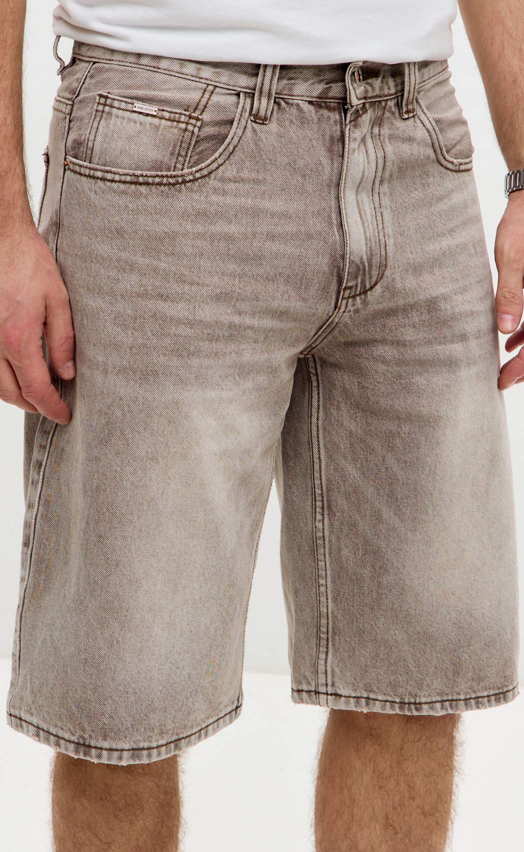 Шорты F611-0951 grey-brown