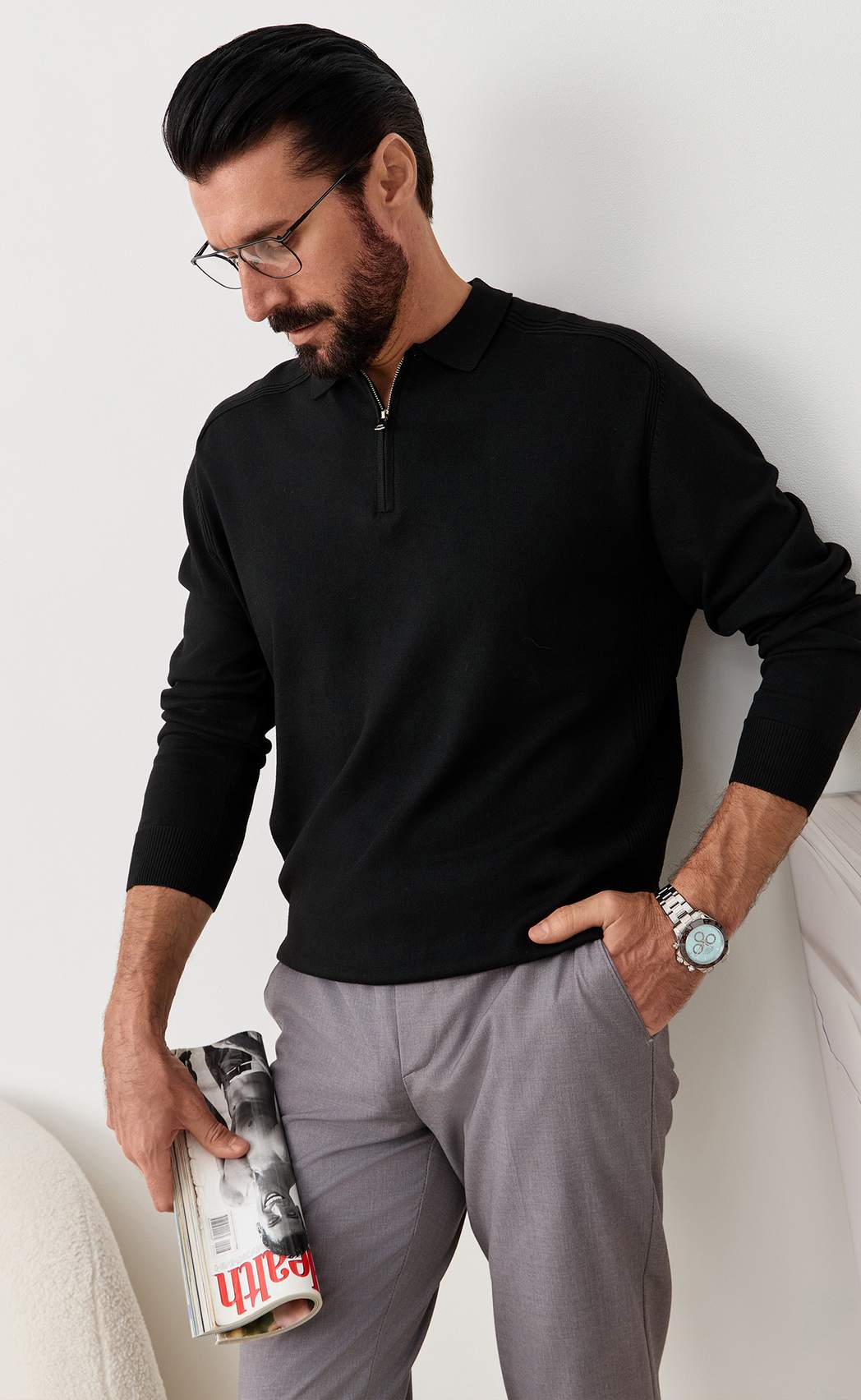 Джемпер P521-1552 black