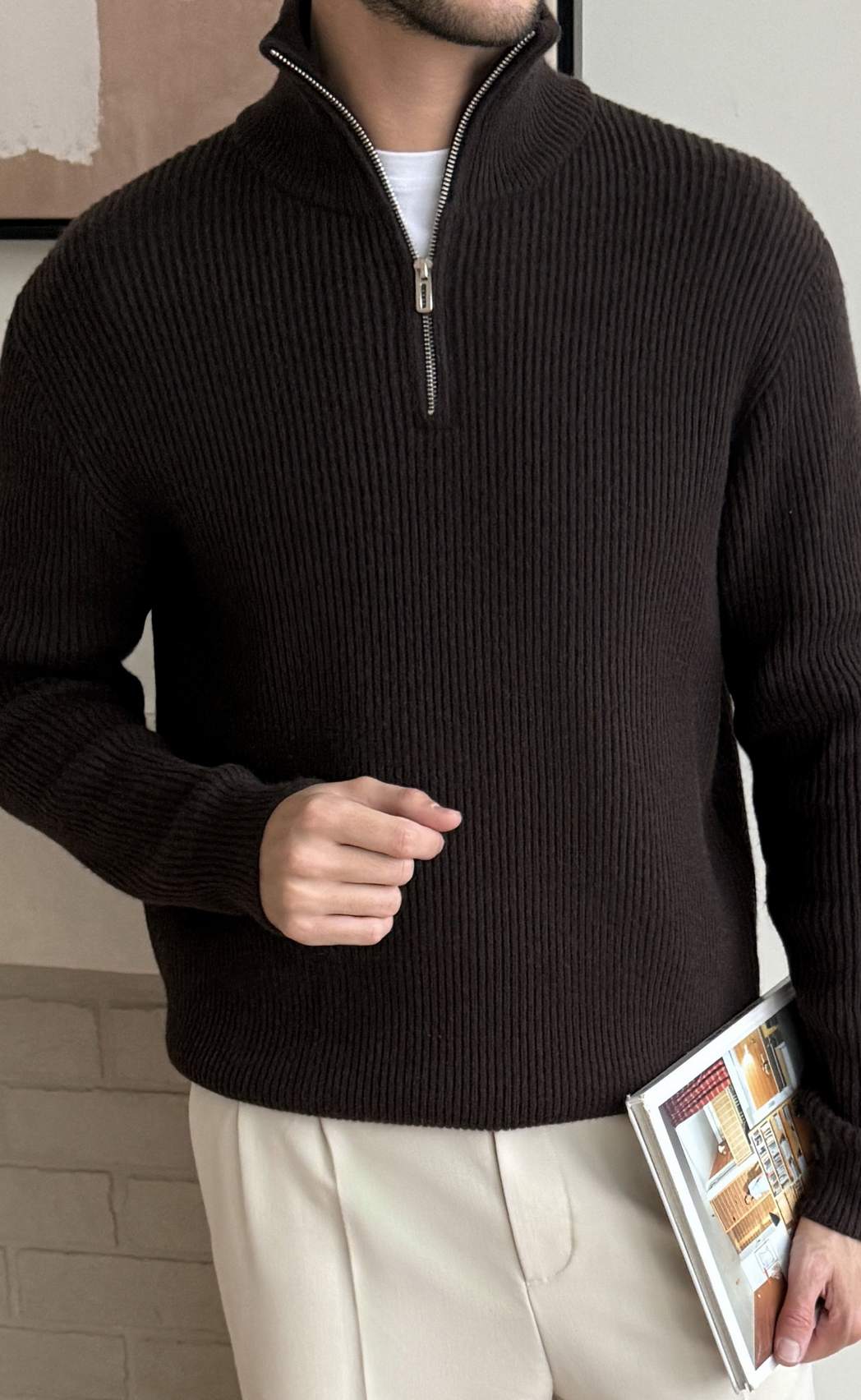 Джемпер F310-0515 brown