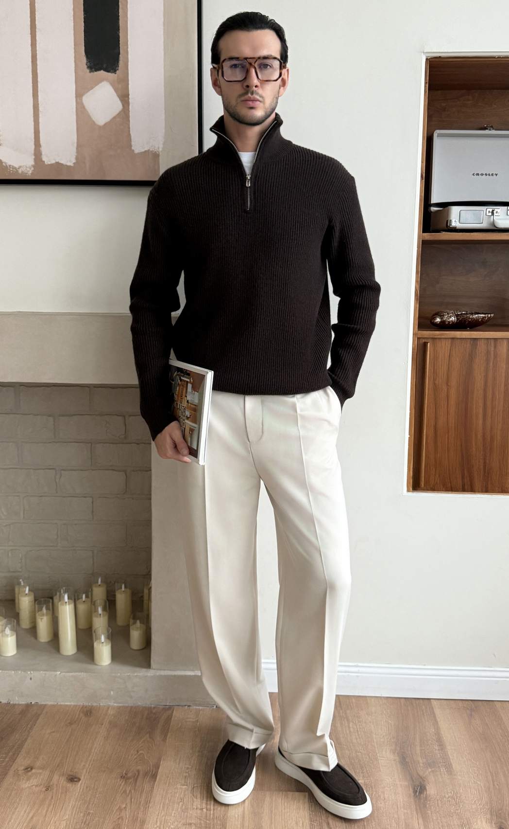 Джемпер F310-0515 brown