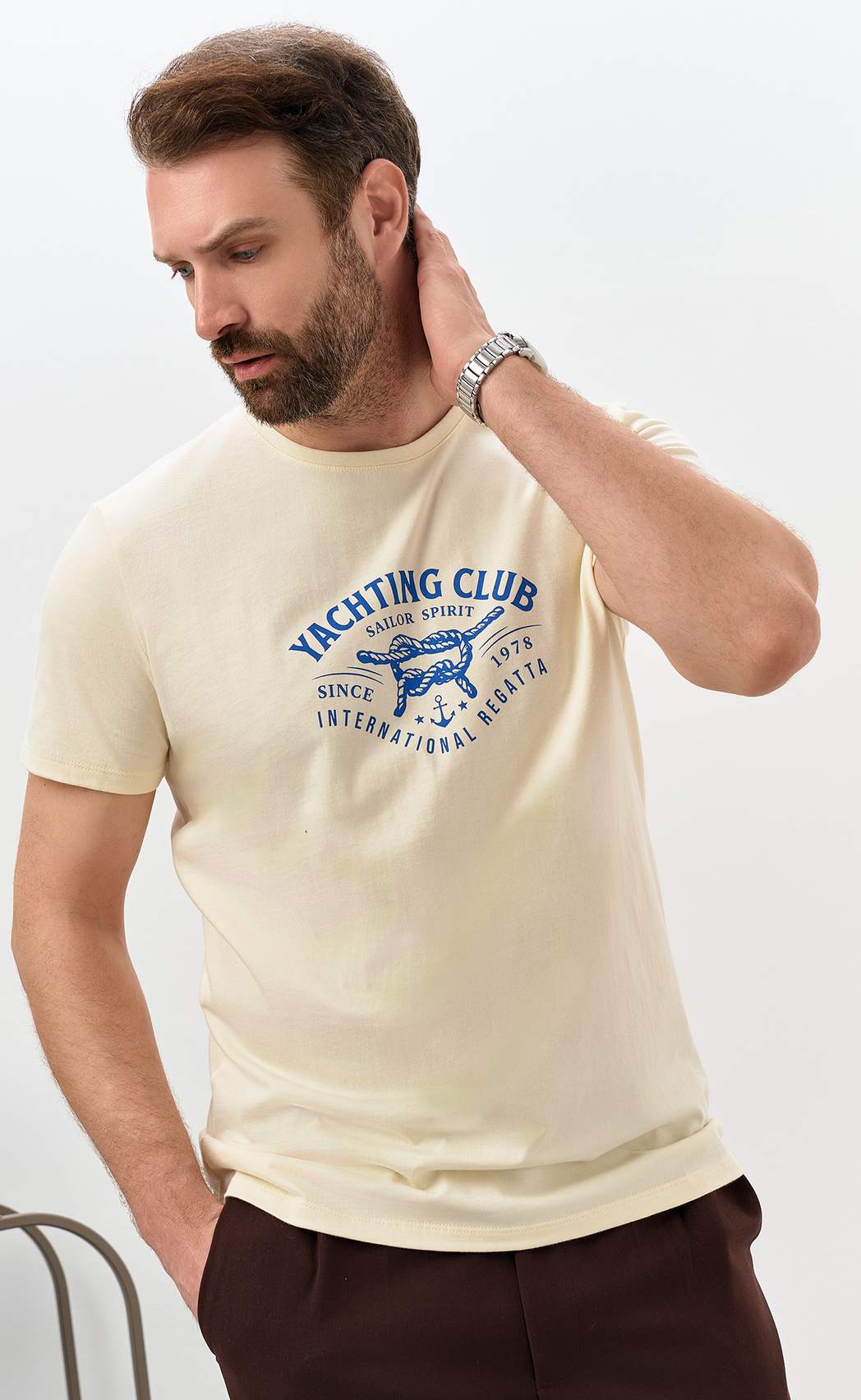 Футболка P611-06-921 l.beige