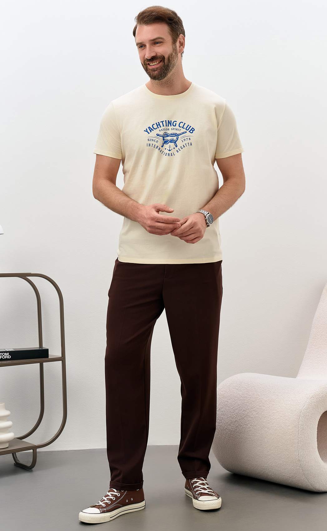 Футболка P611-06-921 l.beige