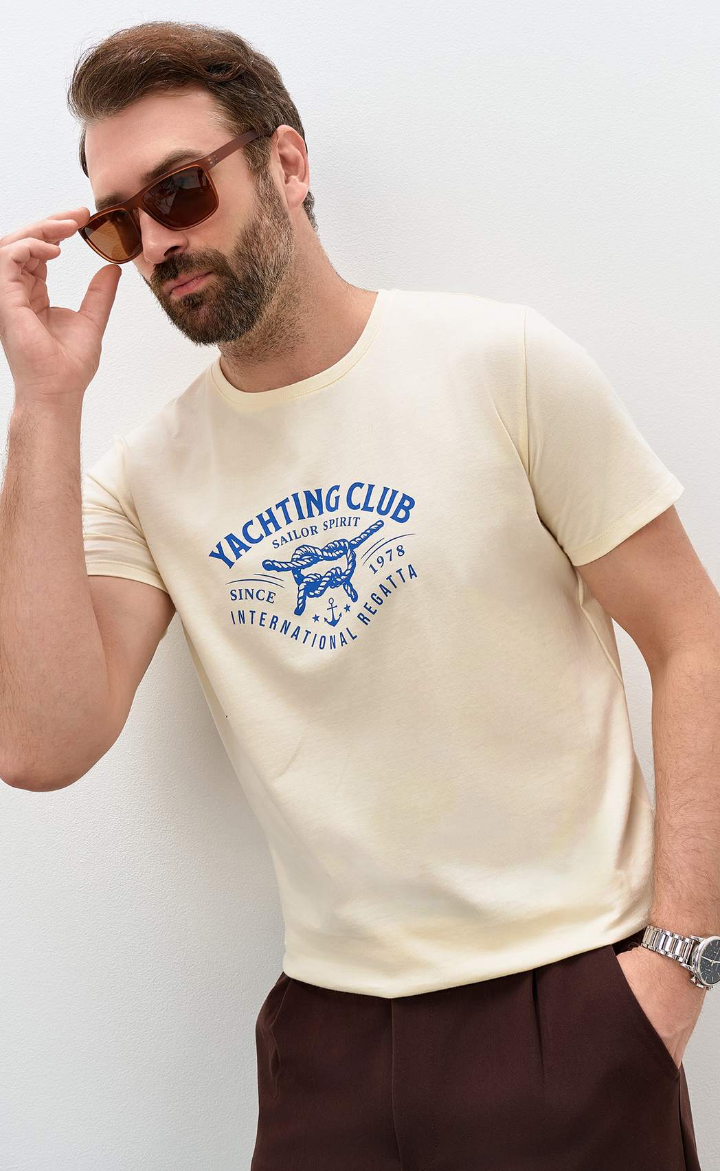 Футболка P611-06-921 l.beige