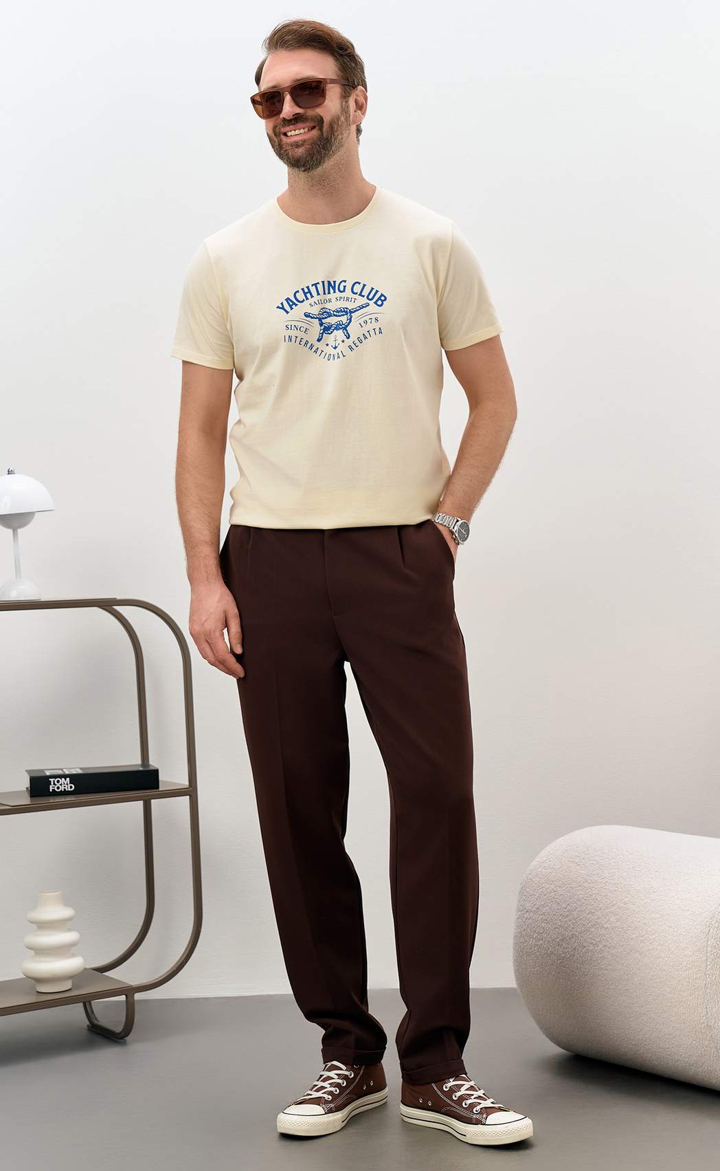 Футболка P611-06-921 l.beige