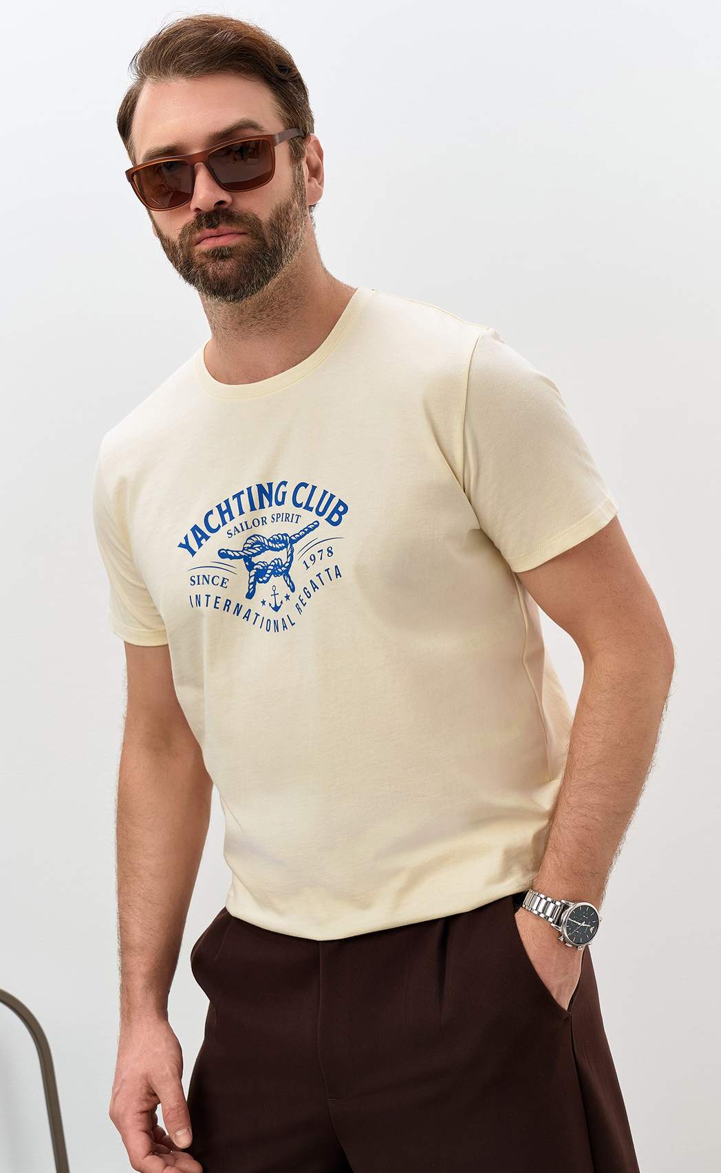 Футболка P611-06-921 l.beige