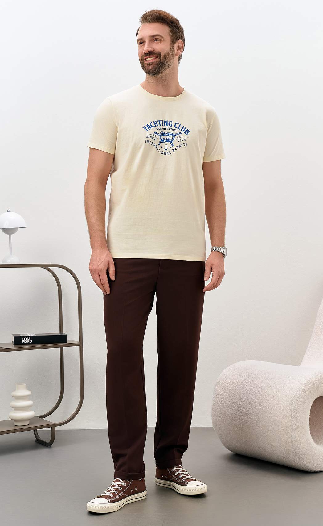 Футболка P611-06-921 l.beige