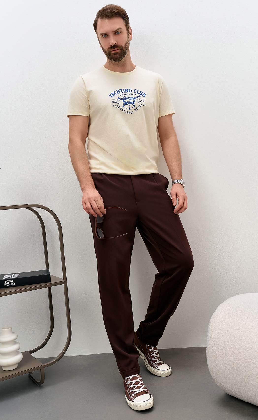 Футболка P611-06-921 l.beige