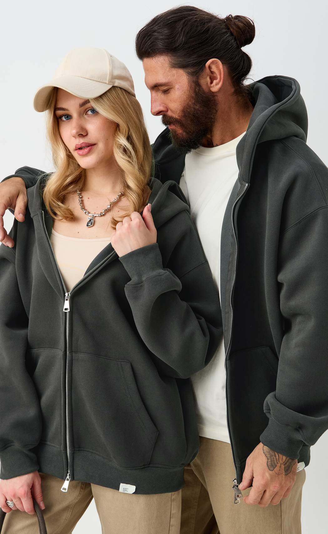 Толстовка P611-15-01 grey