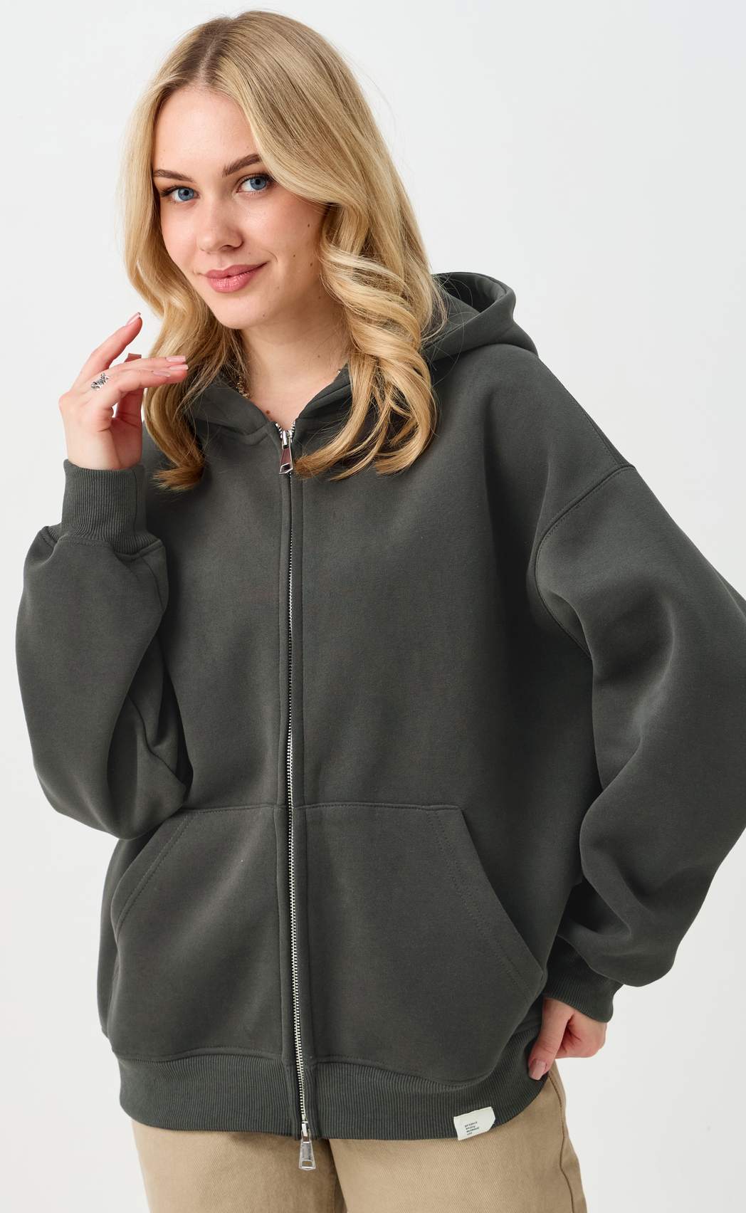 Толстовка P611-15-01 grey