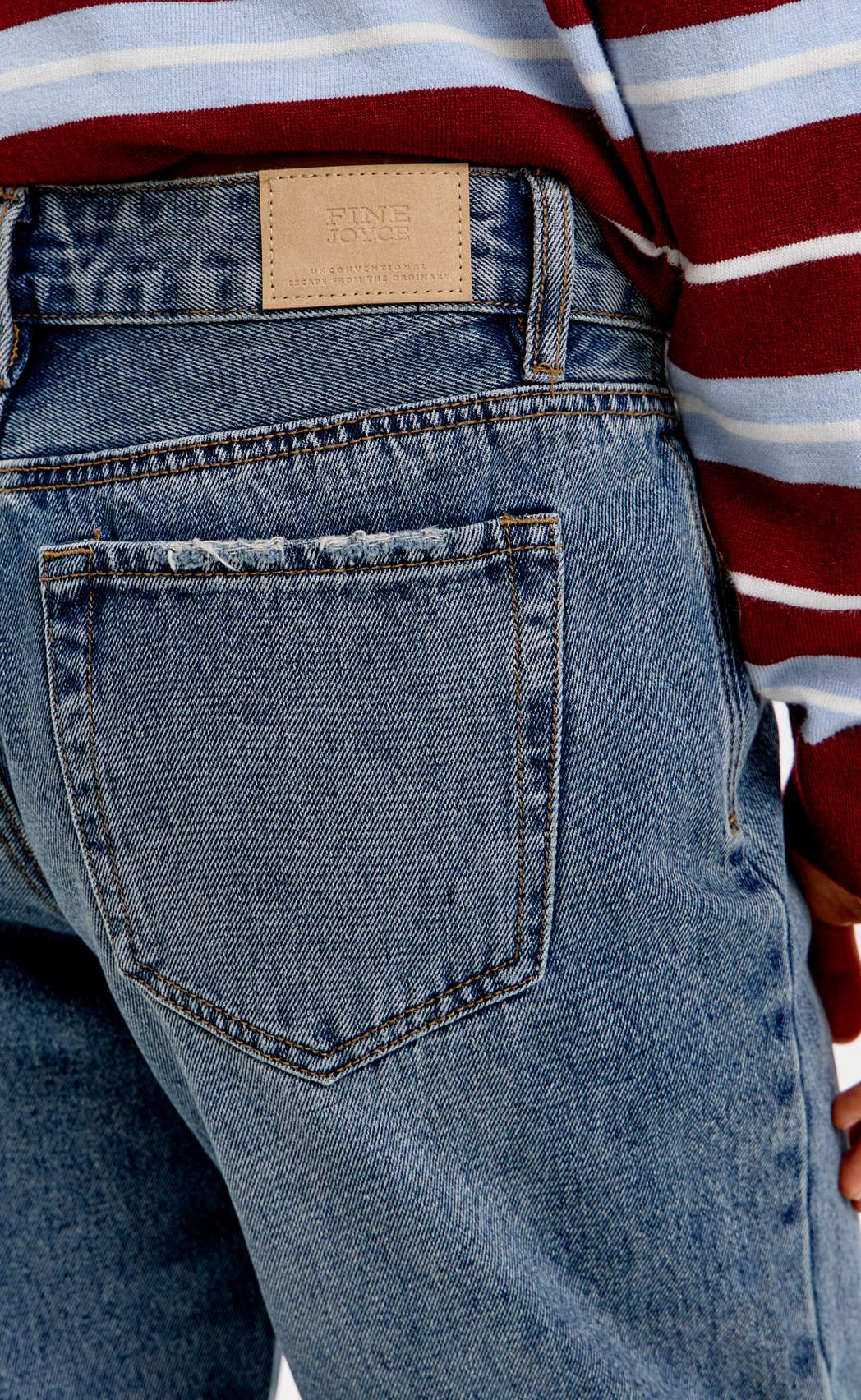 Джинсы F612-0153 r.blue