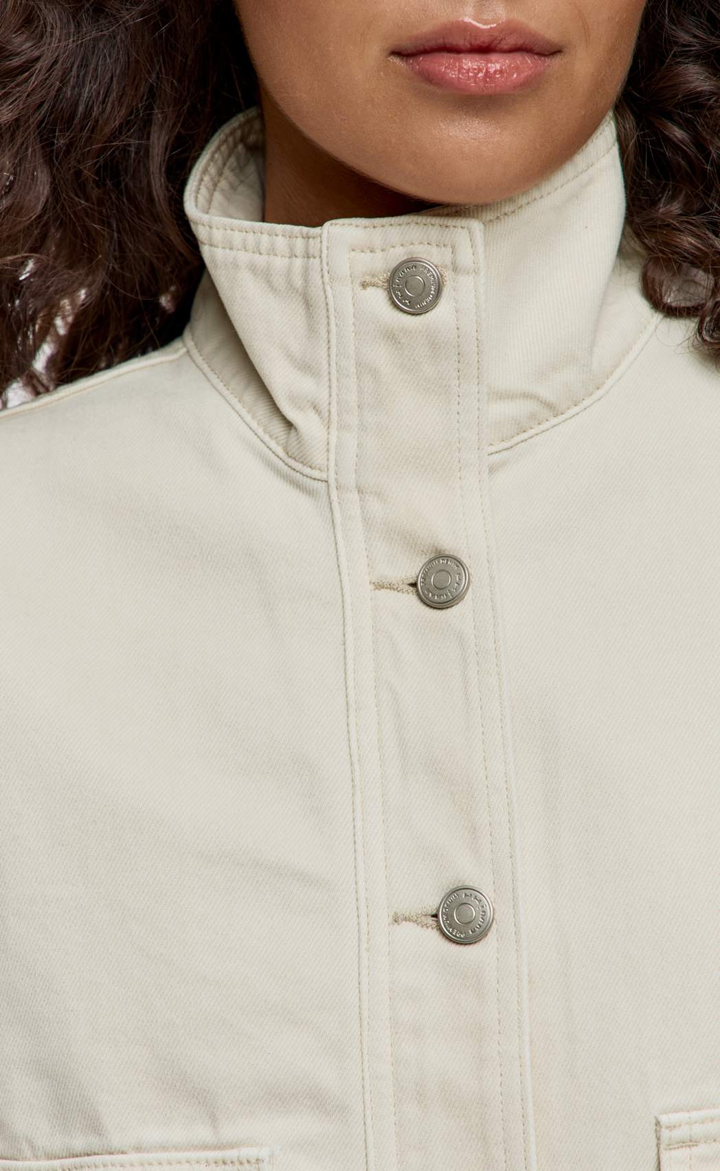 Куртка джинс P612-1254 milk