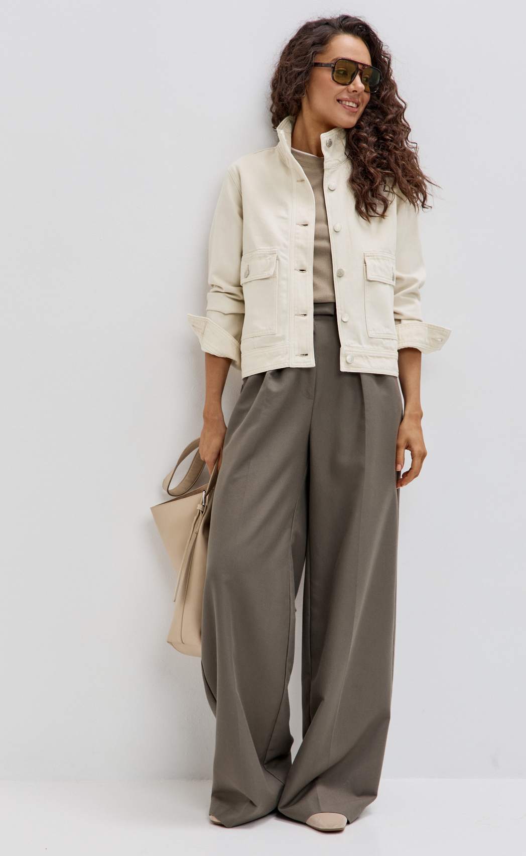 Куртка джинс P612-1254 milk