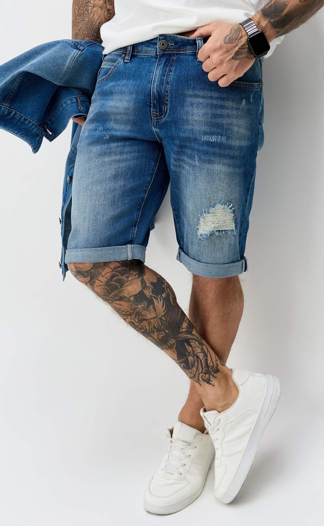 Шорты P611-0986 middle blue