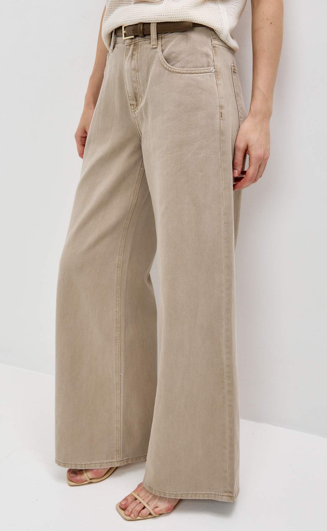 Джинсы P612-0164 l.beige