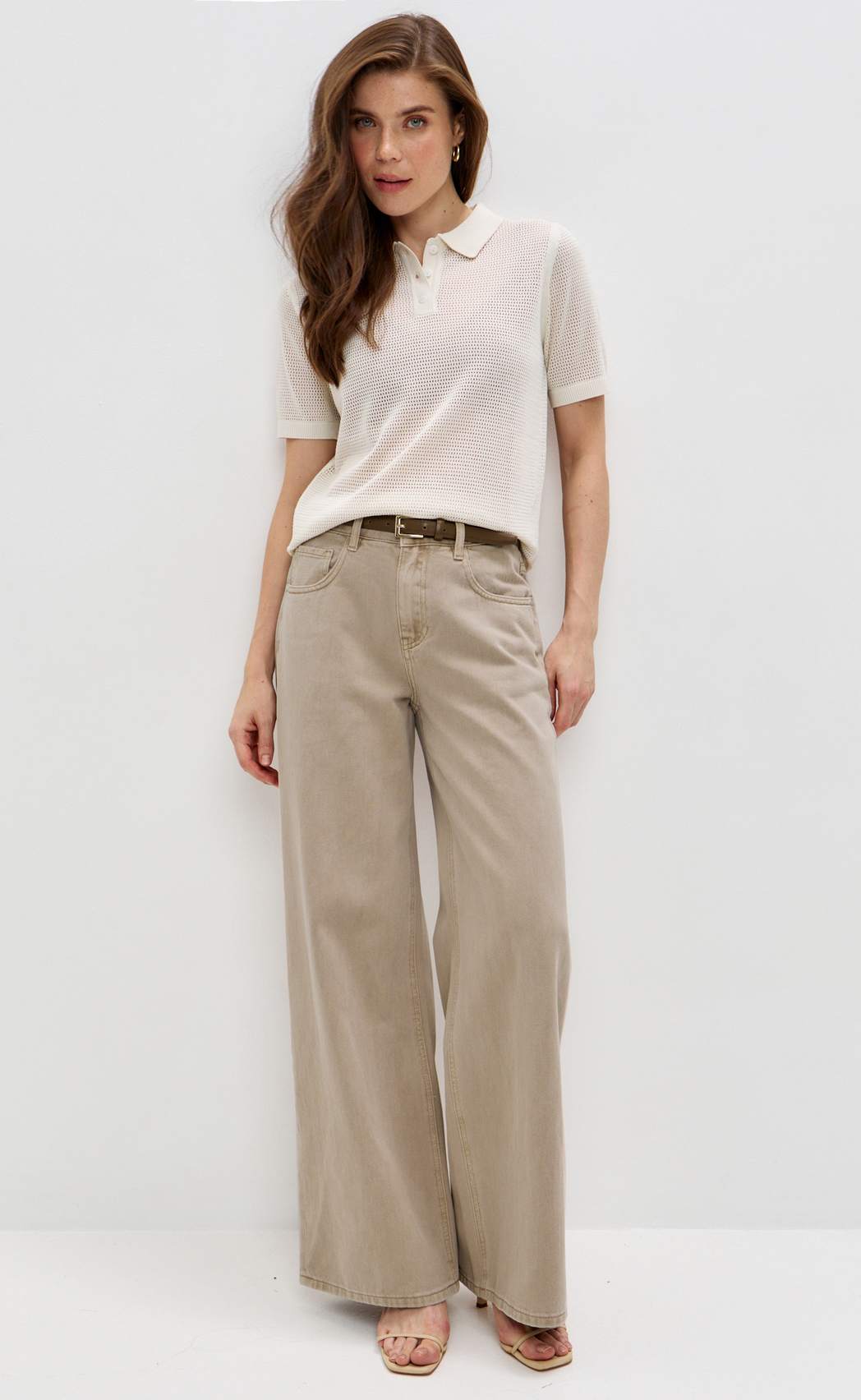 Джинсы P612-0164 l.beige