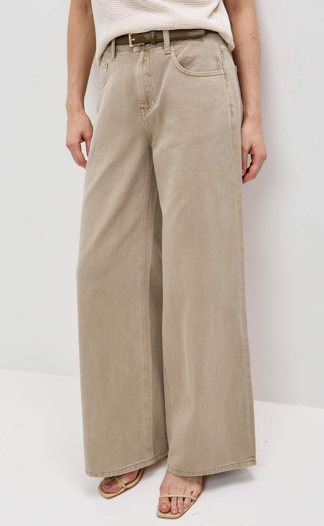 Джинсы P612-0164 l.beige