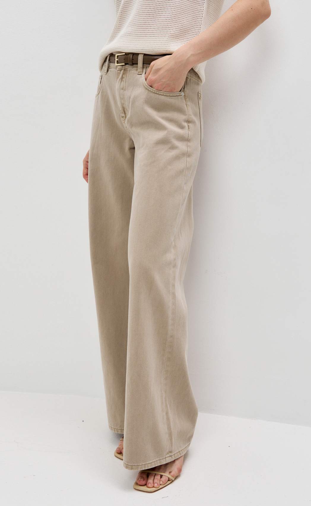 Джинсы P612-0164 l.beige