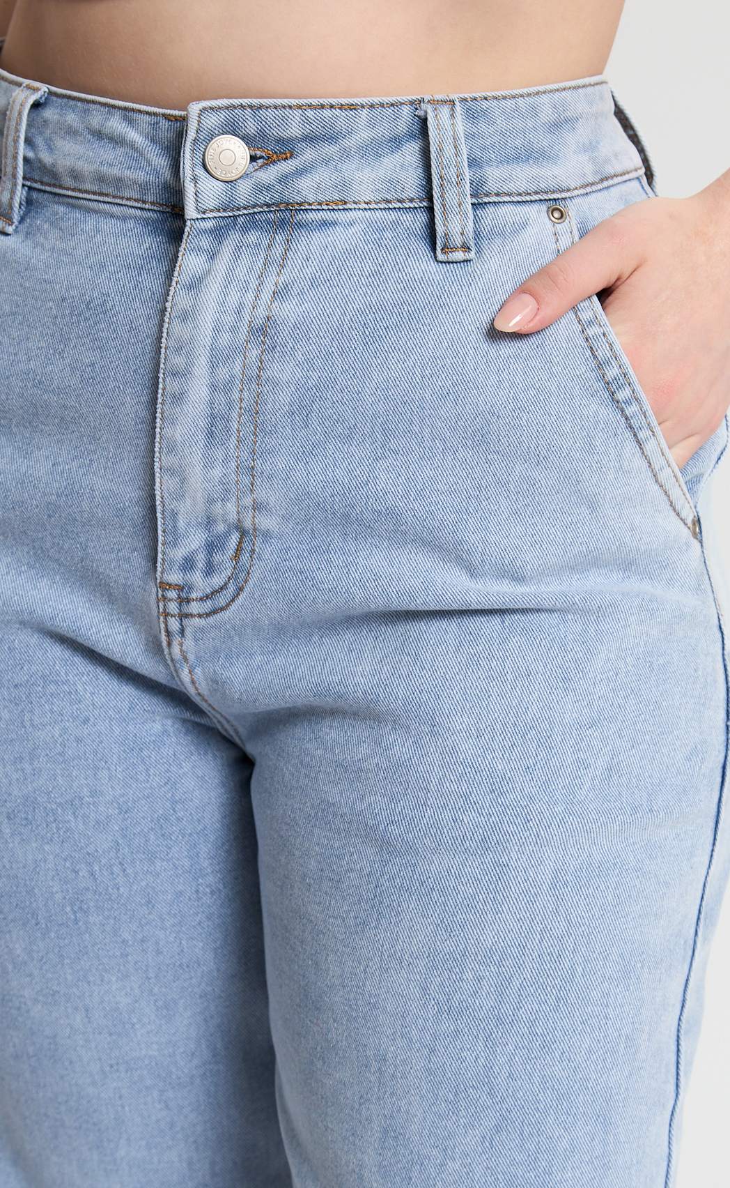 Джинсы жен. F612-01-572E l.blue