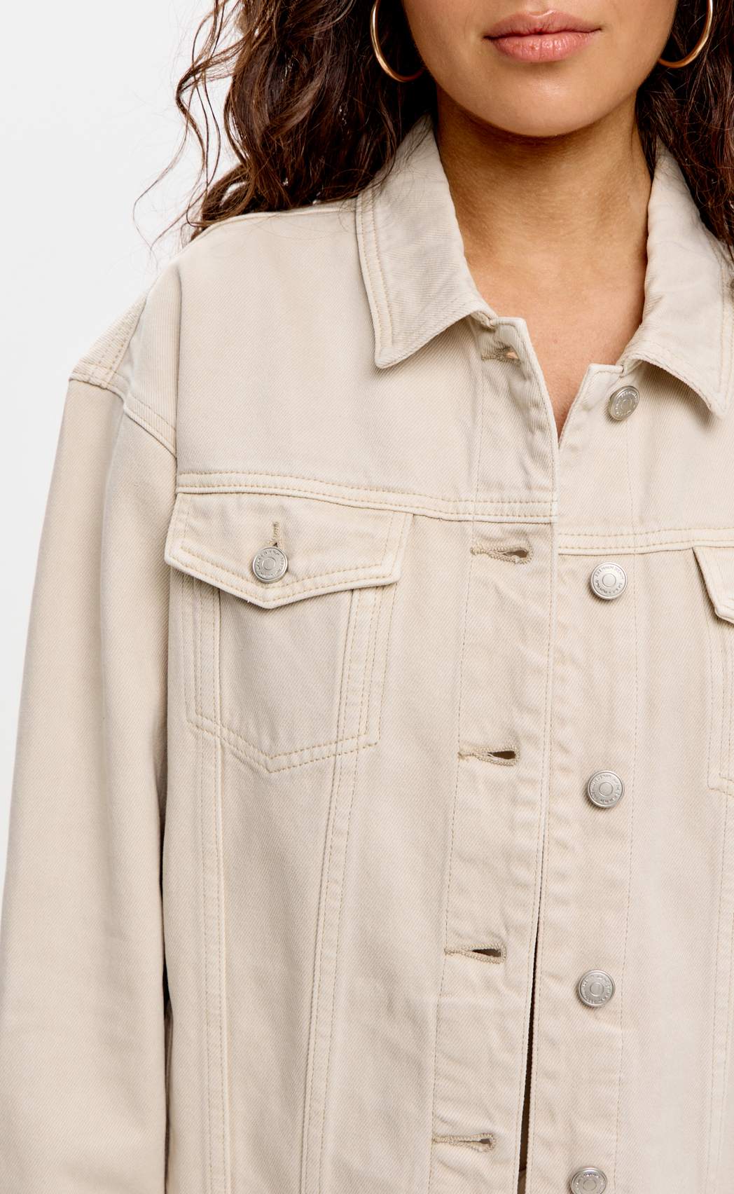 Куртка джинс P612-1249 l.beige