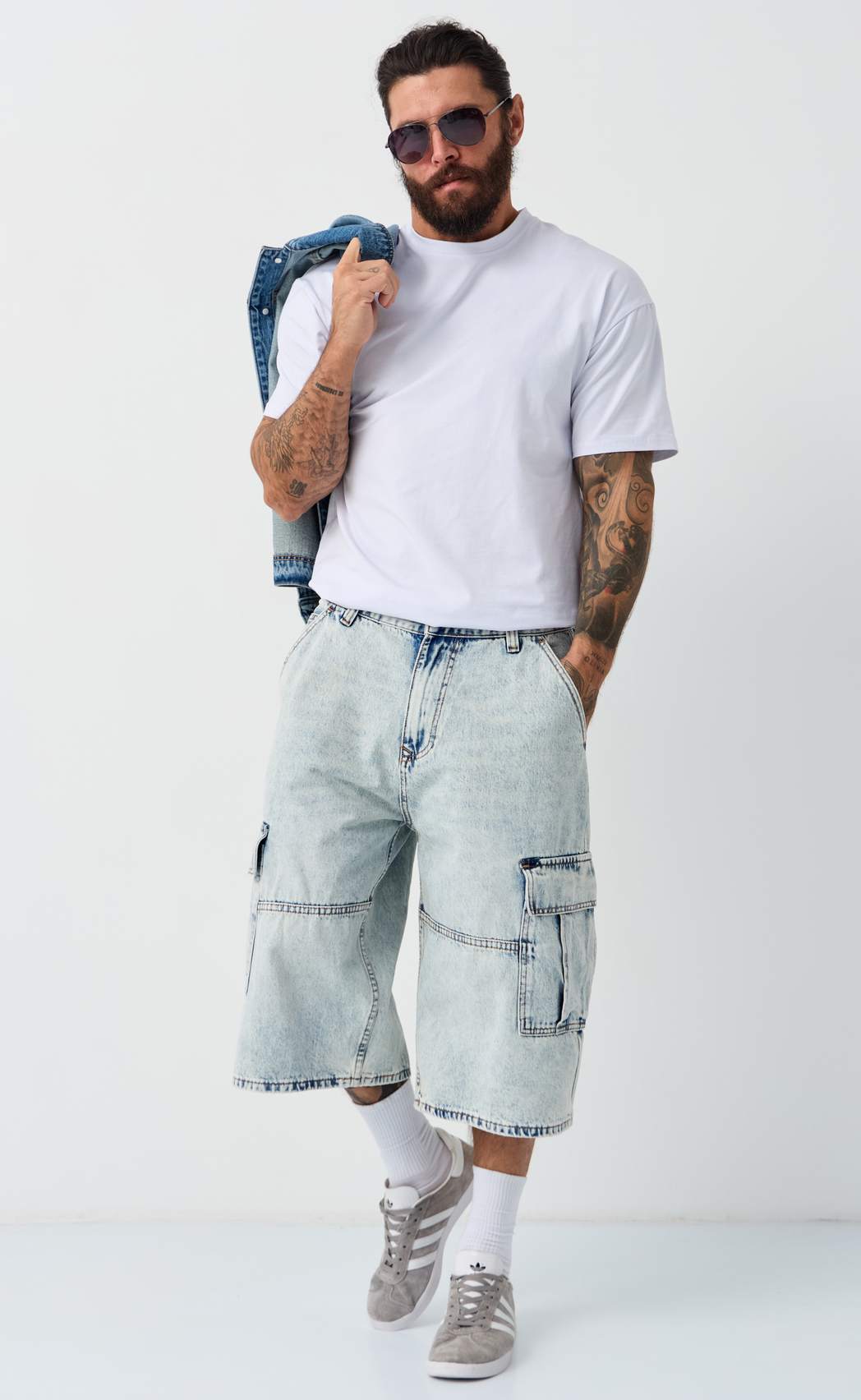 Шорты F611-0990 l.blue