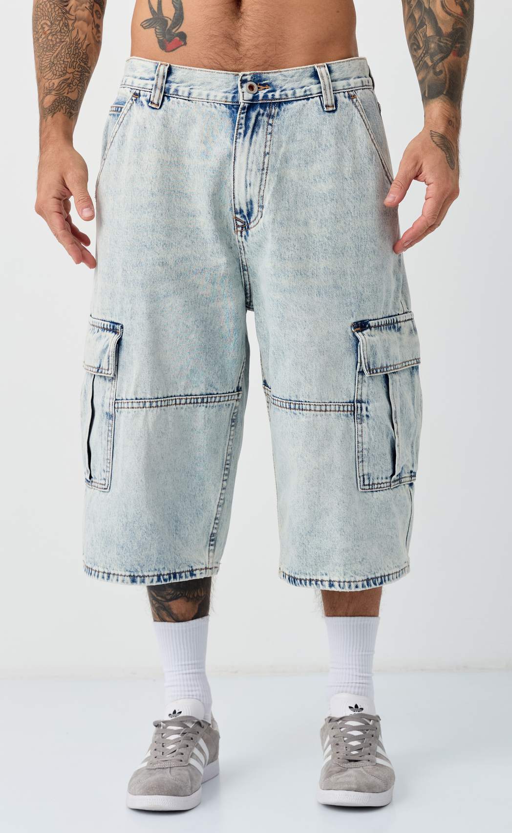 Шорты F611-0990 l.blue