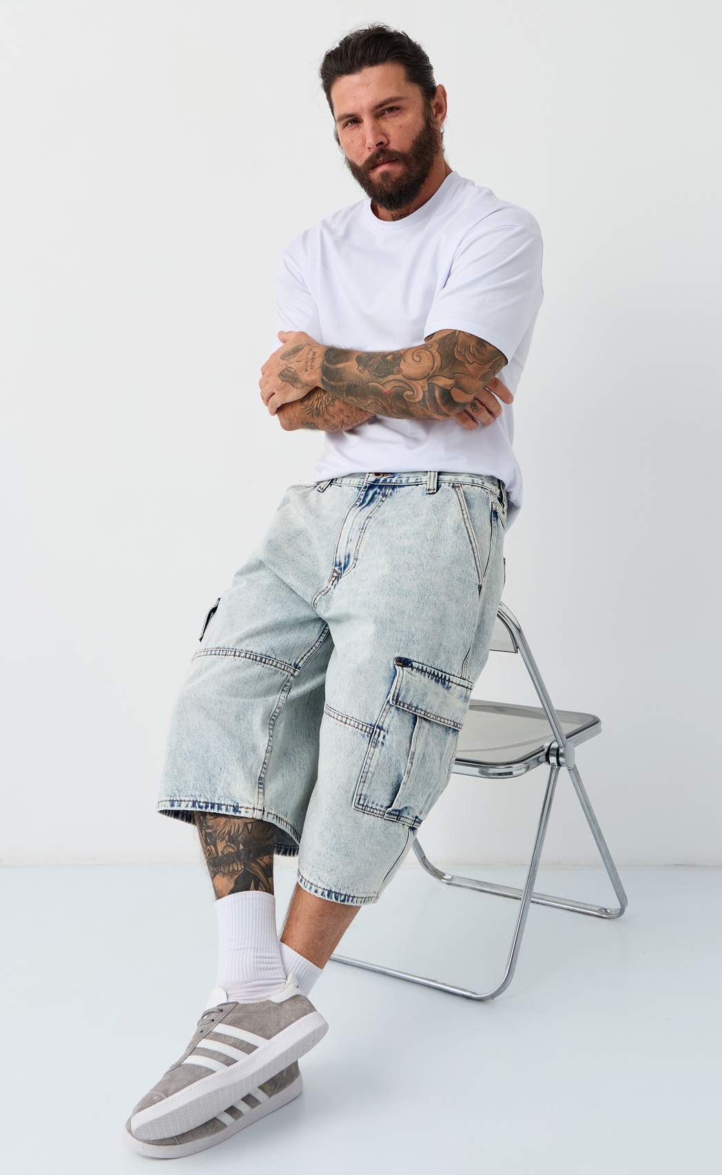 Шорты F611-0990 l.blue