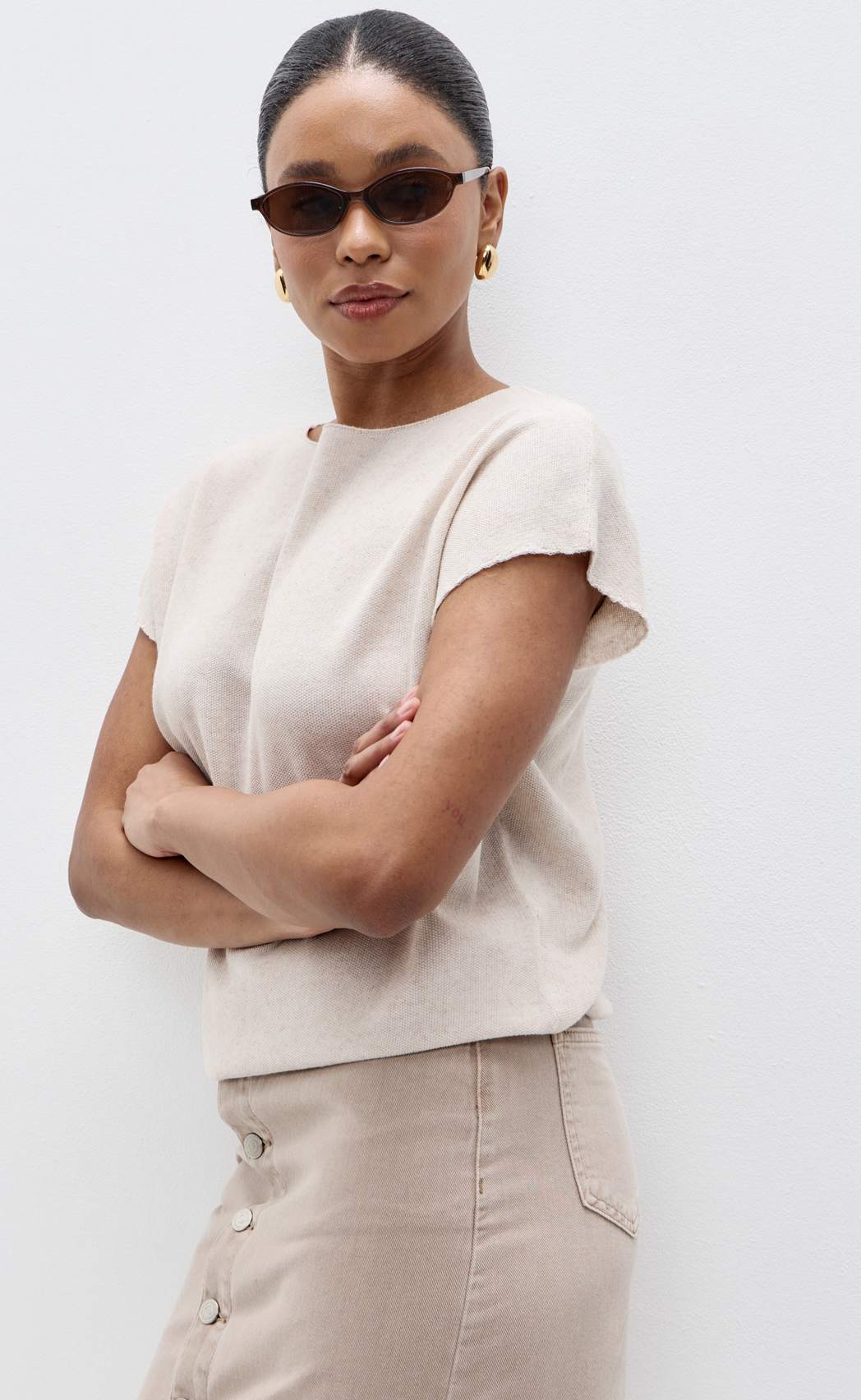 Джемпер к/р F612-1556 l.beige