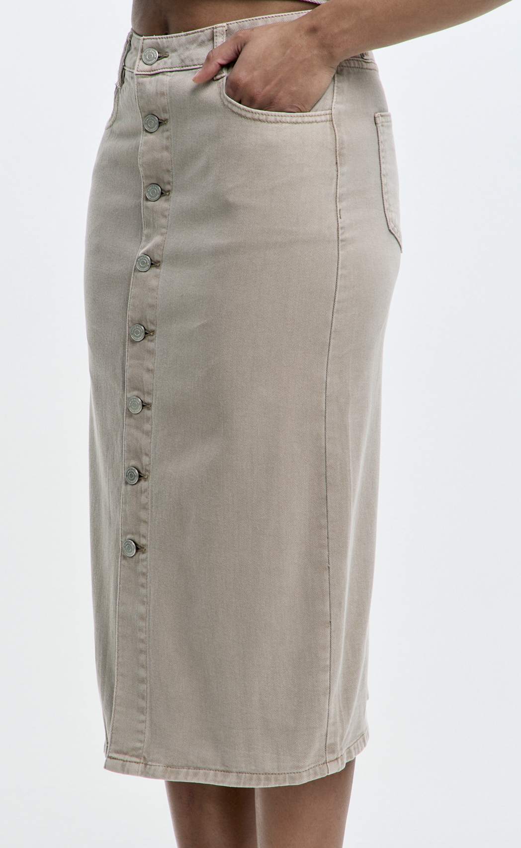 Юбка P612-0218 l.beige