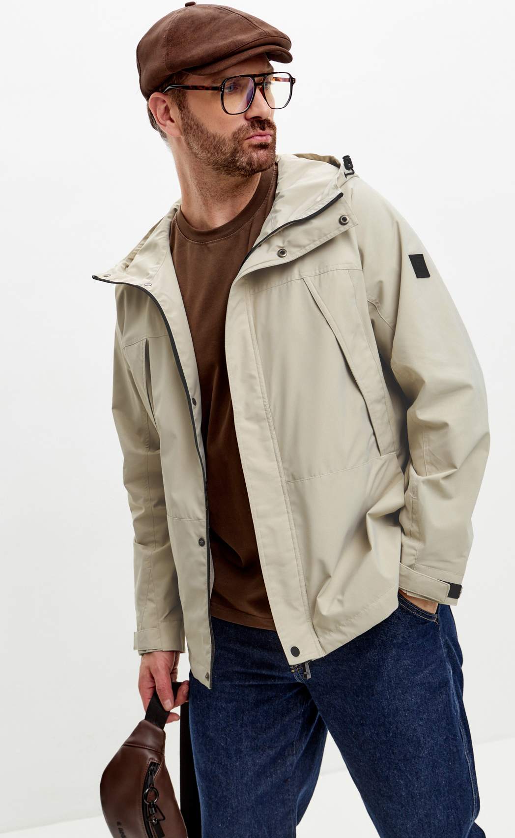 Ветровка F611-1351 beige