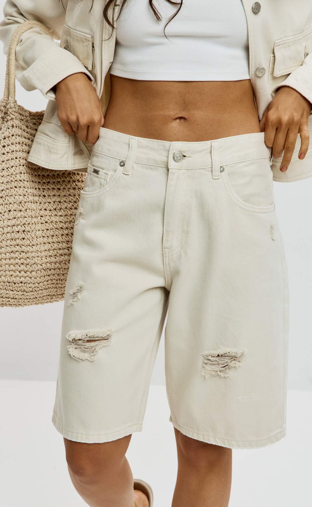 Шорты P612-0960 milk