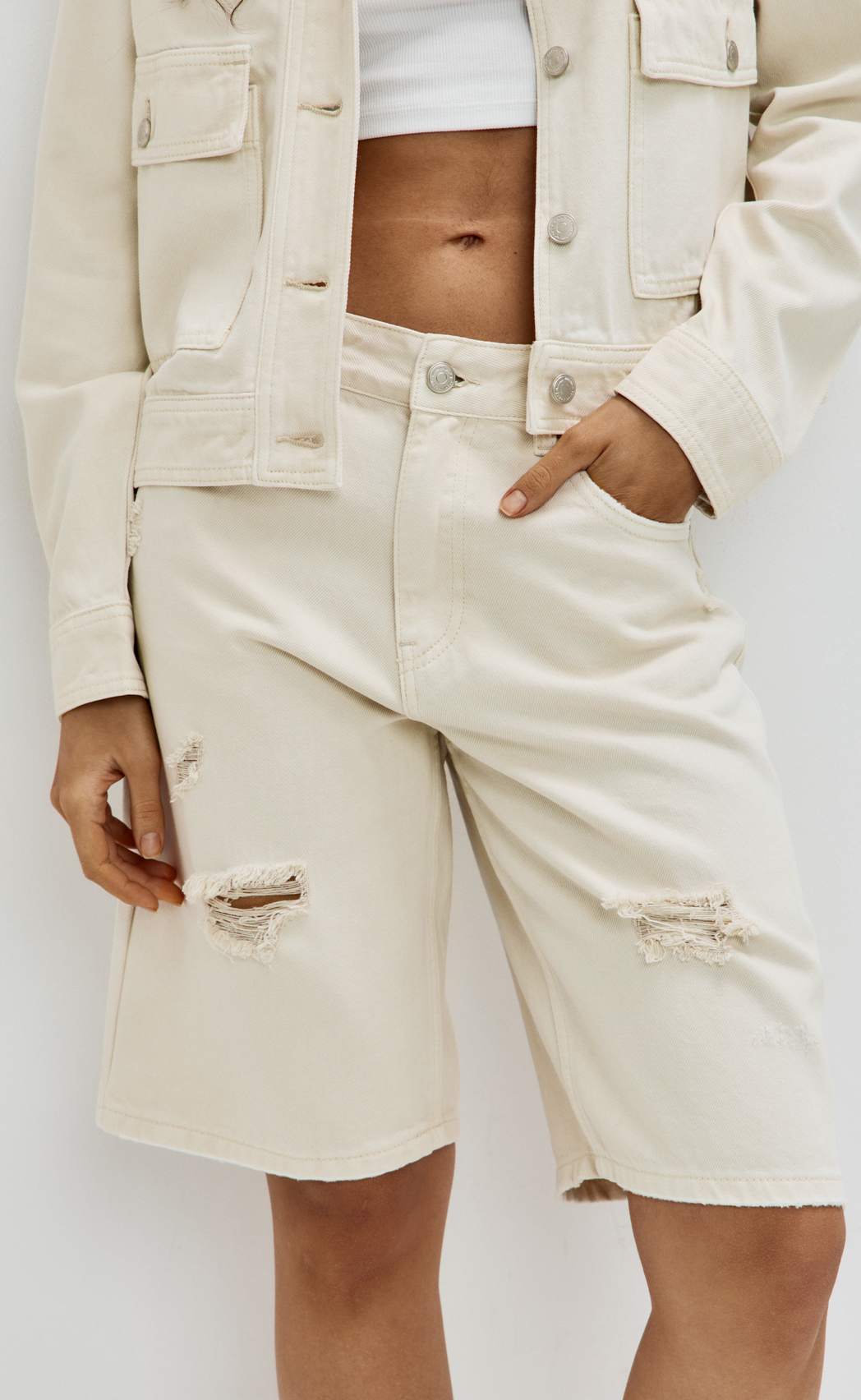 Шорты P612-0960 milk