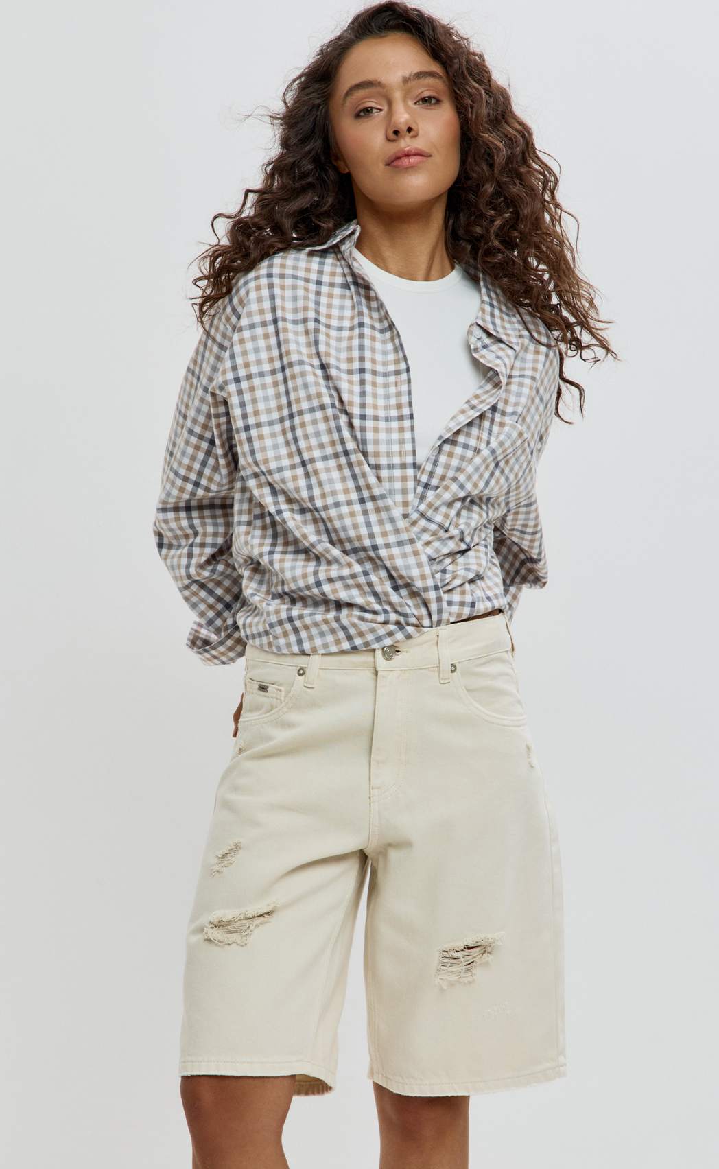 Шорты P612-0960 milk