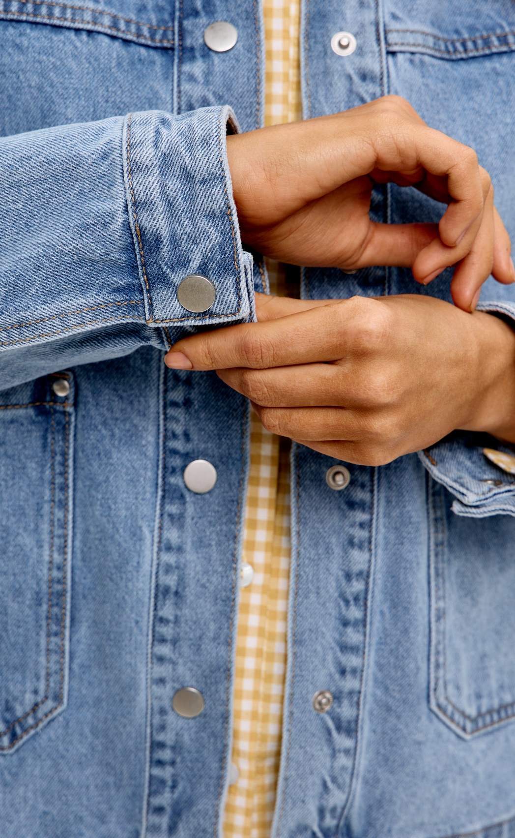 Куртка джинс F612-1259 middle blue