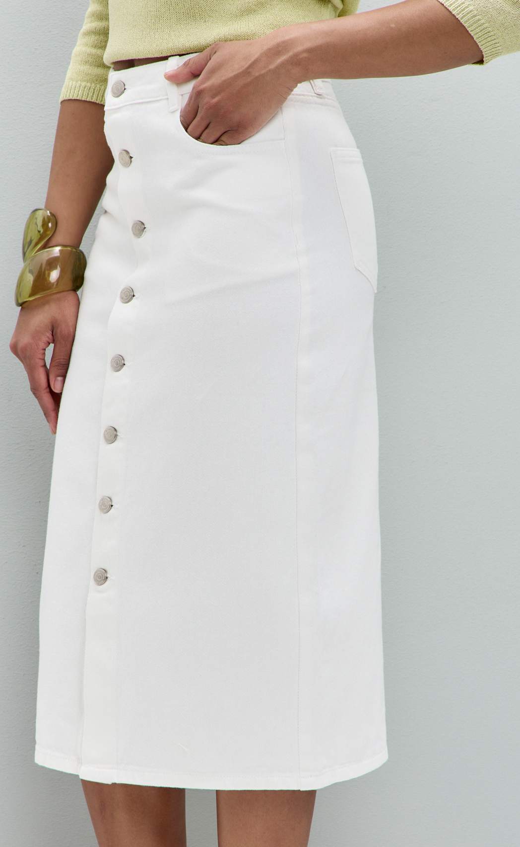 Юбка P612-0218 white