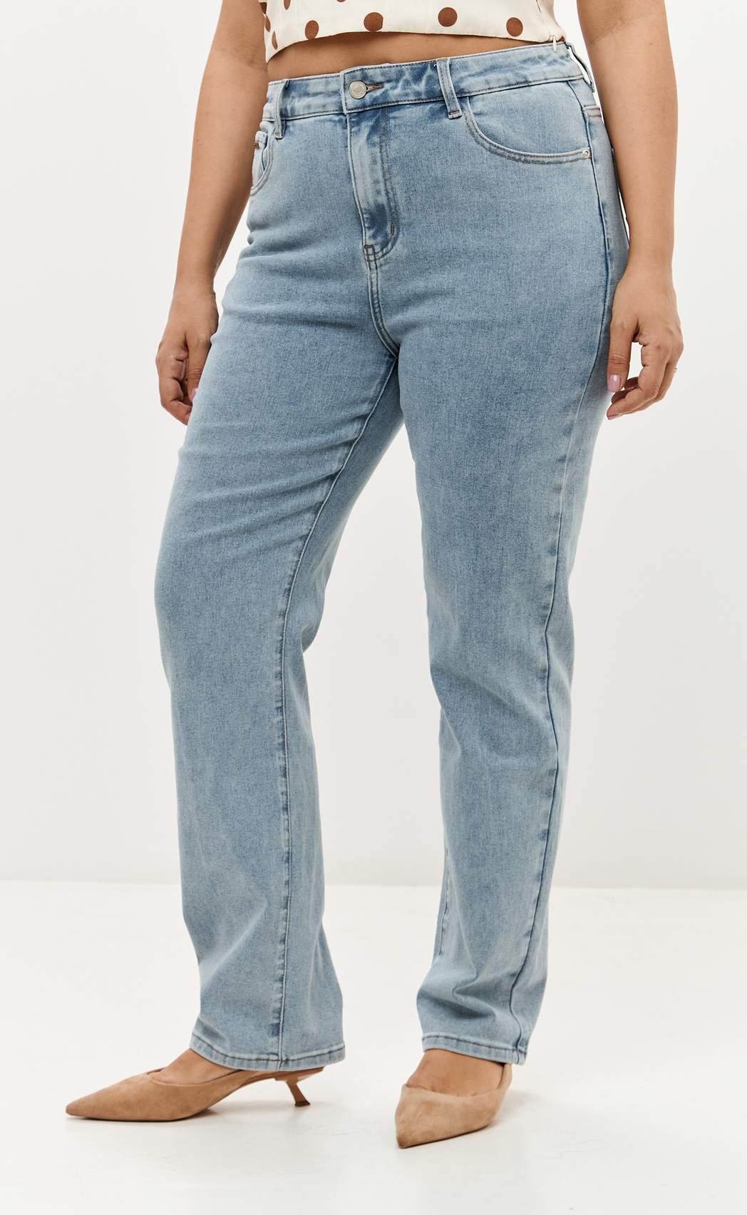 Джинсы F612-01-571E l.blue