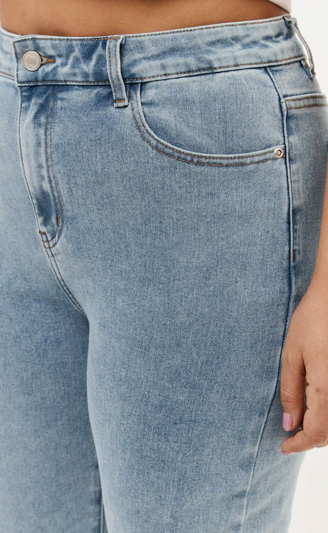 Джинсы F612-01-571E l.blue