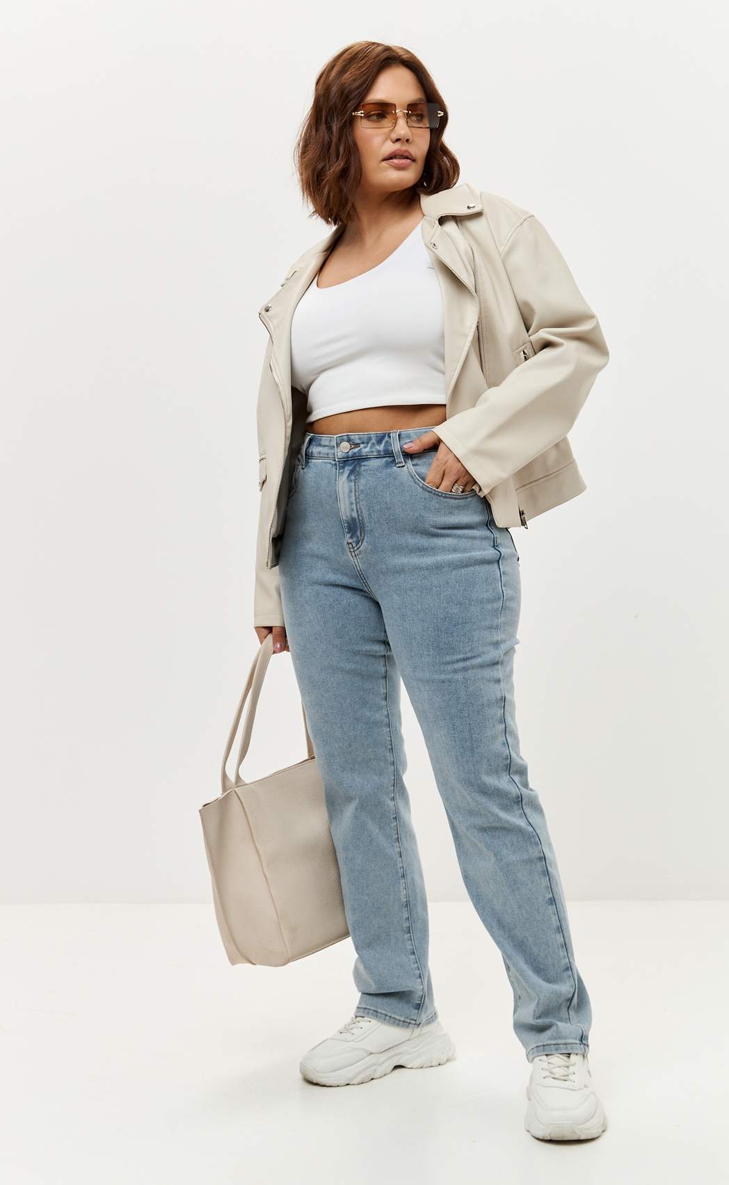 Джинсы F612-01-571E l.blue