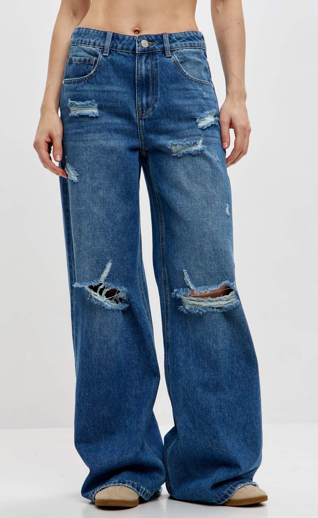 Джинсы P612-0164 m.blue