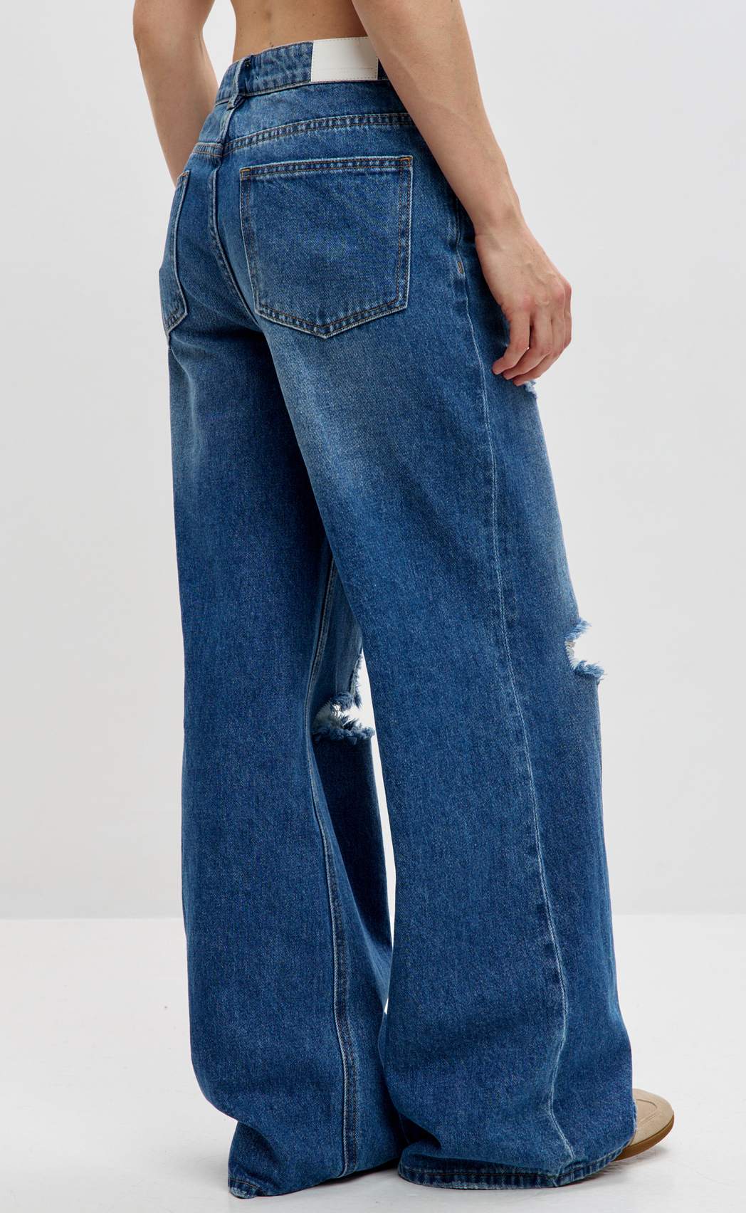 Джинсы P612-0164 m.blue