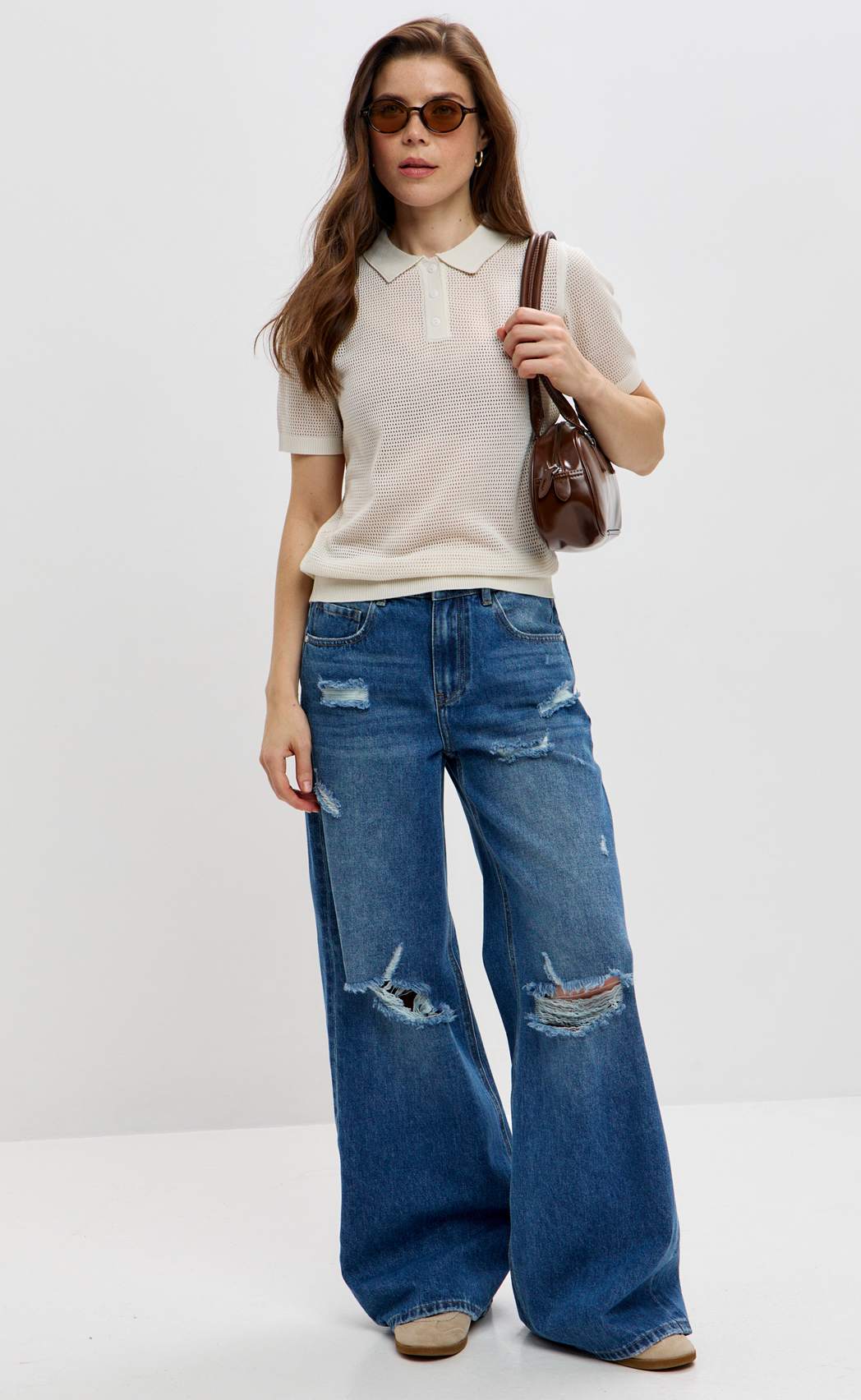 Джинсы P612-0164 m.blue