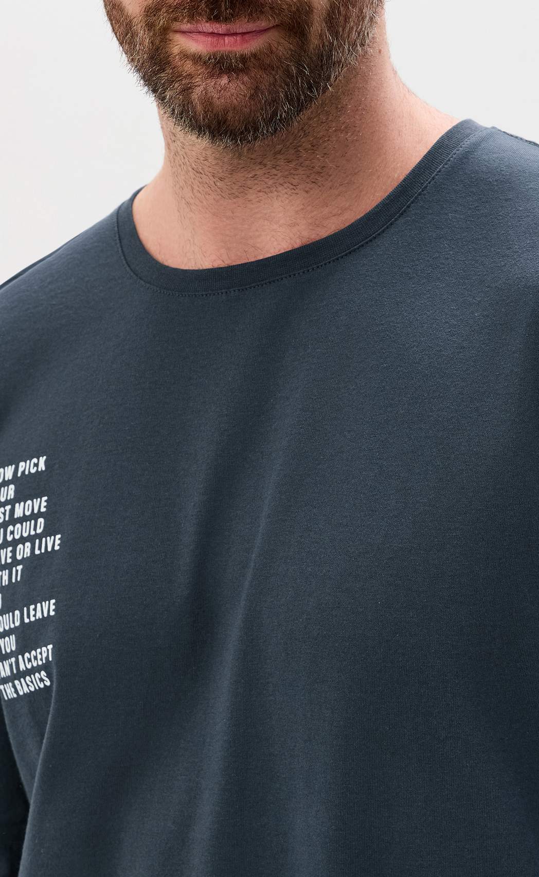 Лонгслив P611-1001-901 graphite