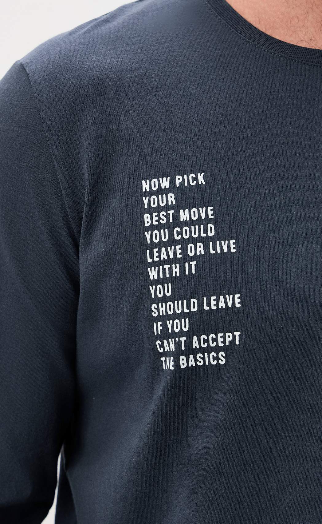 Лонгслив P611-1001-901 graphite