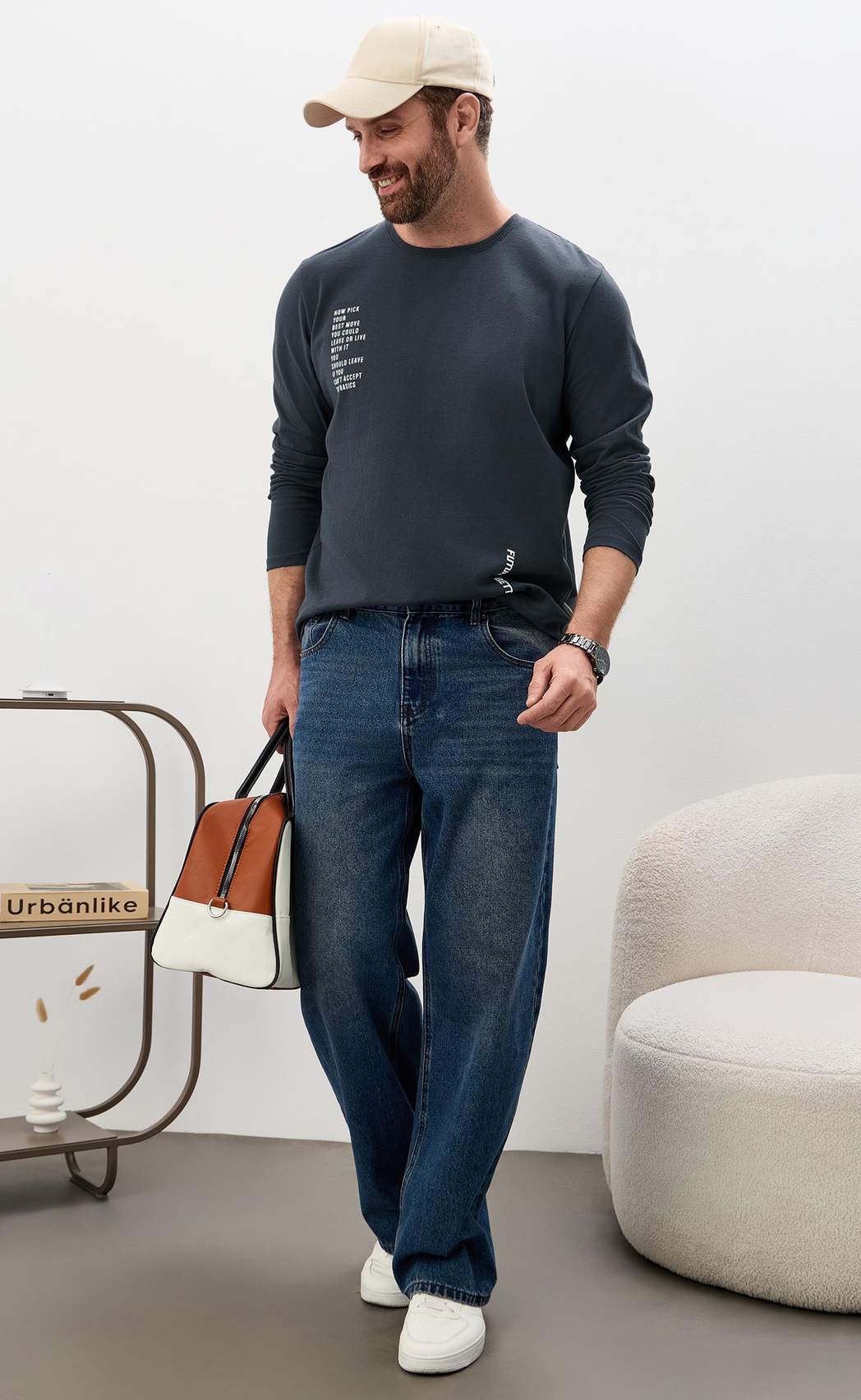 Лонгслив P611-1001-901 graphite