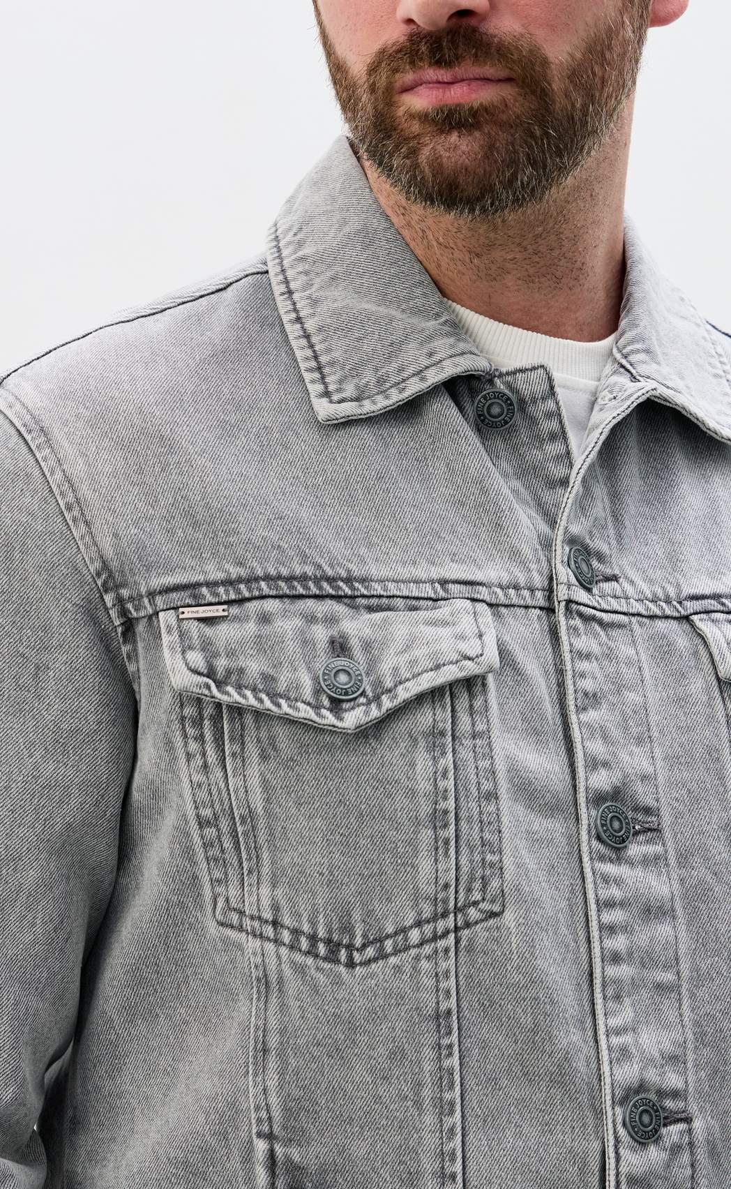 Куртка F611-1282 grey