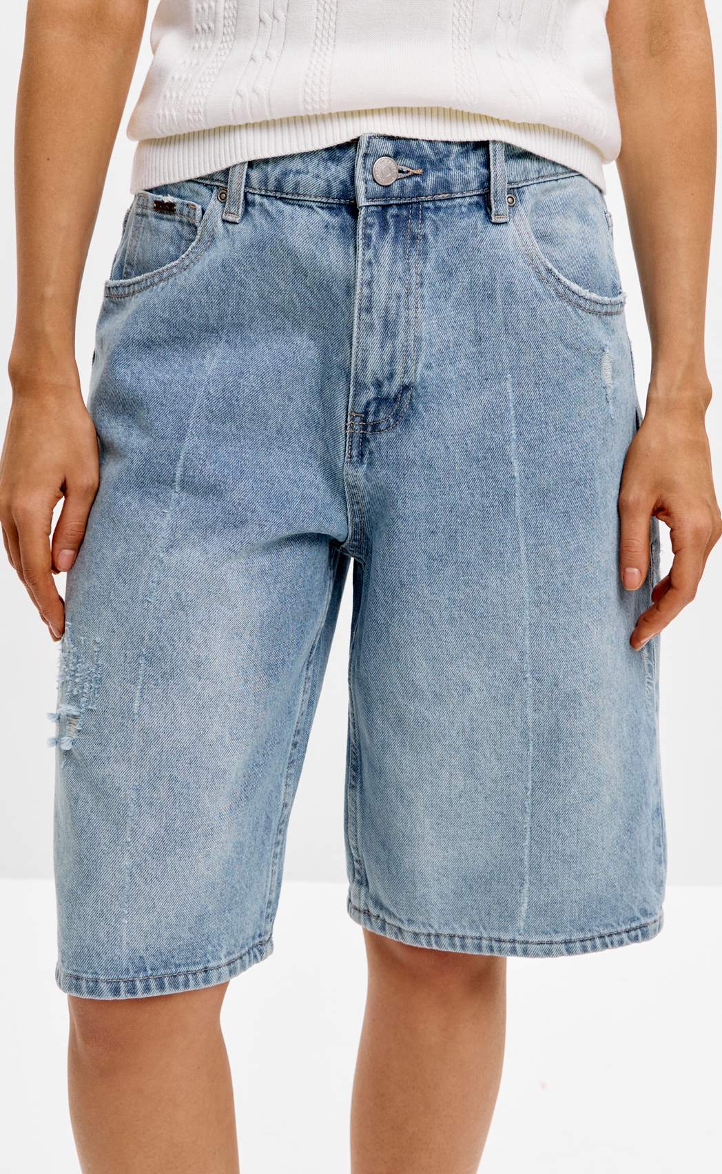 Шорты F612-0965 l.blue